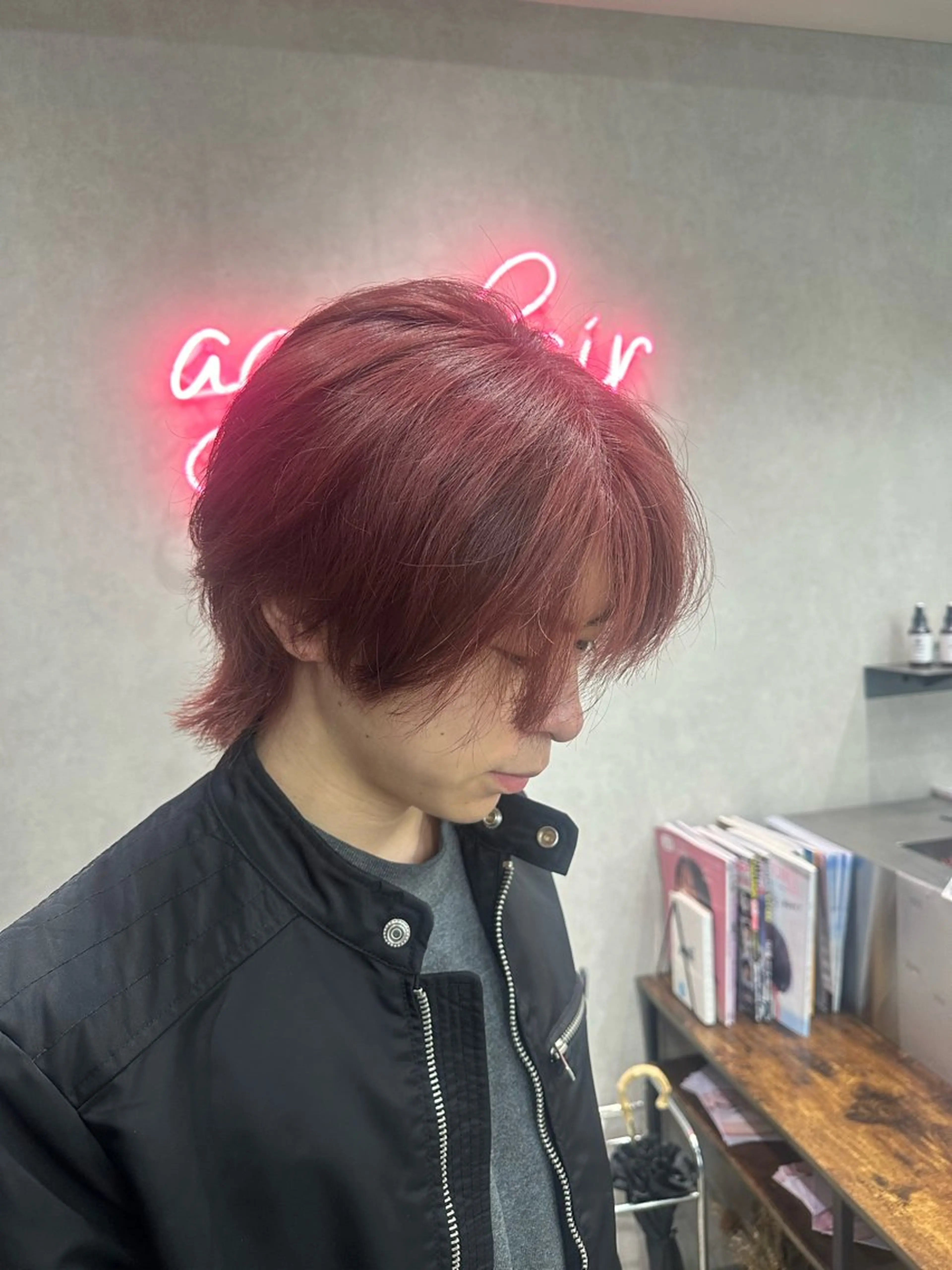 カラー メンズ メンズブリーチ ベージュカラー ブリーチ ダブルカラー ピンクカラー 🎀メンズヘア赤羽 🎀Koiroのヘアスタイル