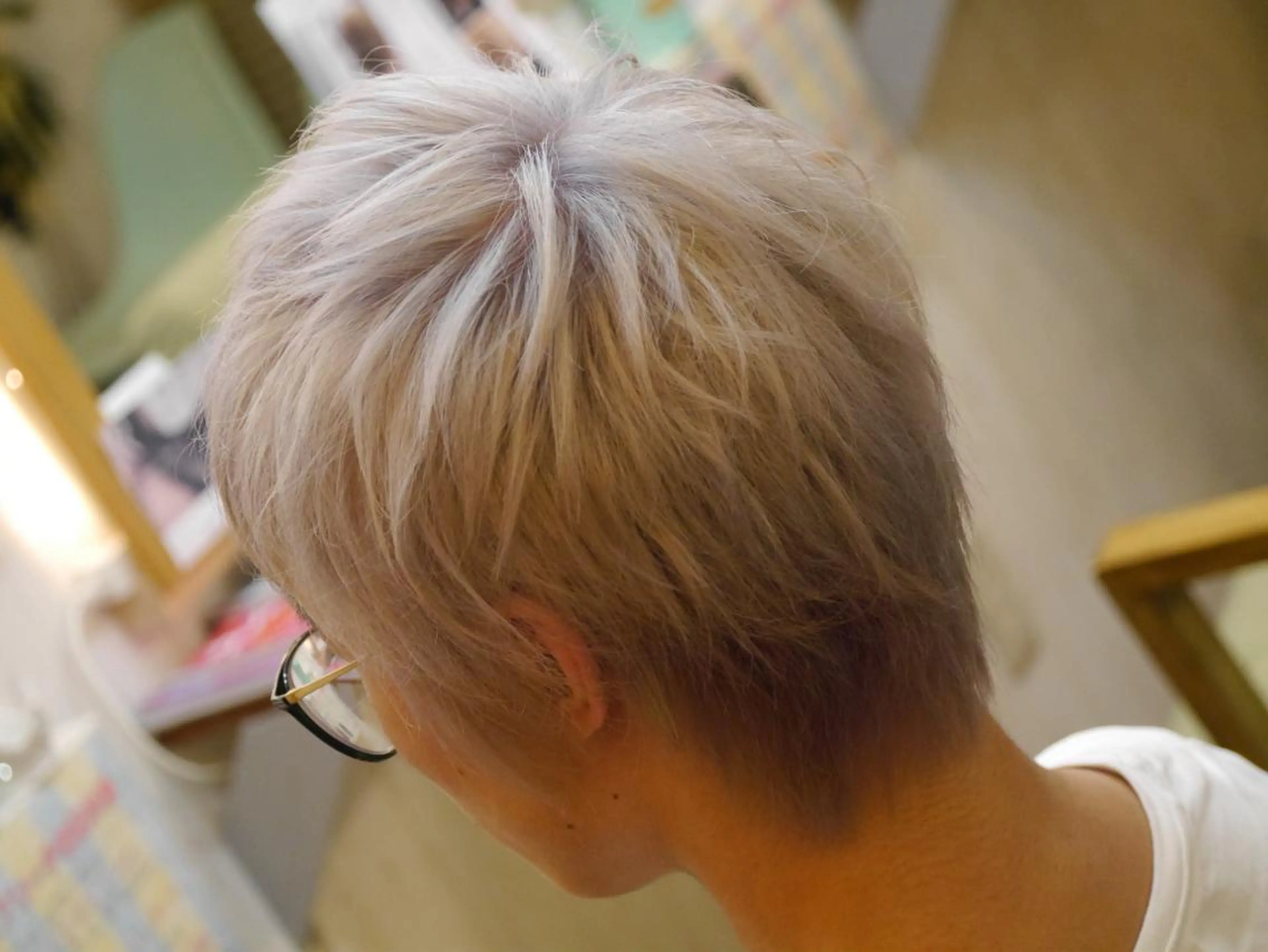 ショート カラー メンズ SHINYHAIR DaiCeのヘアスタイル