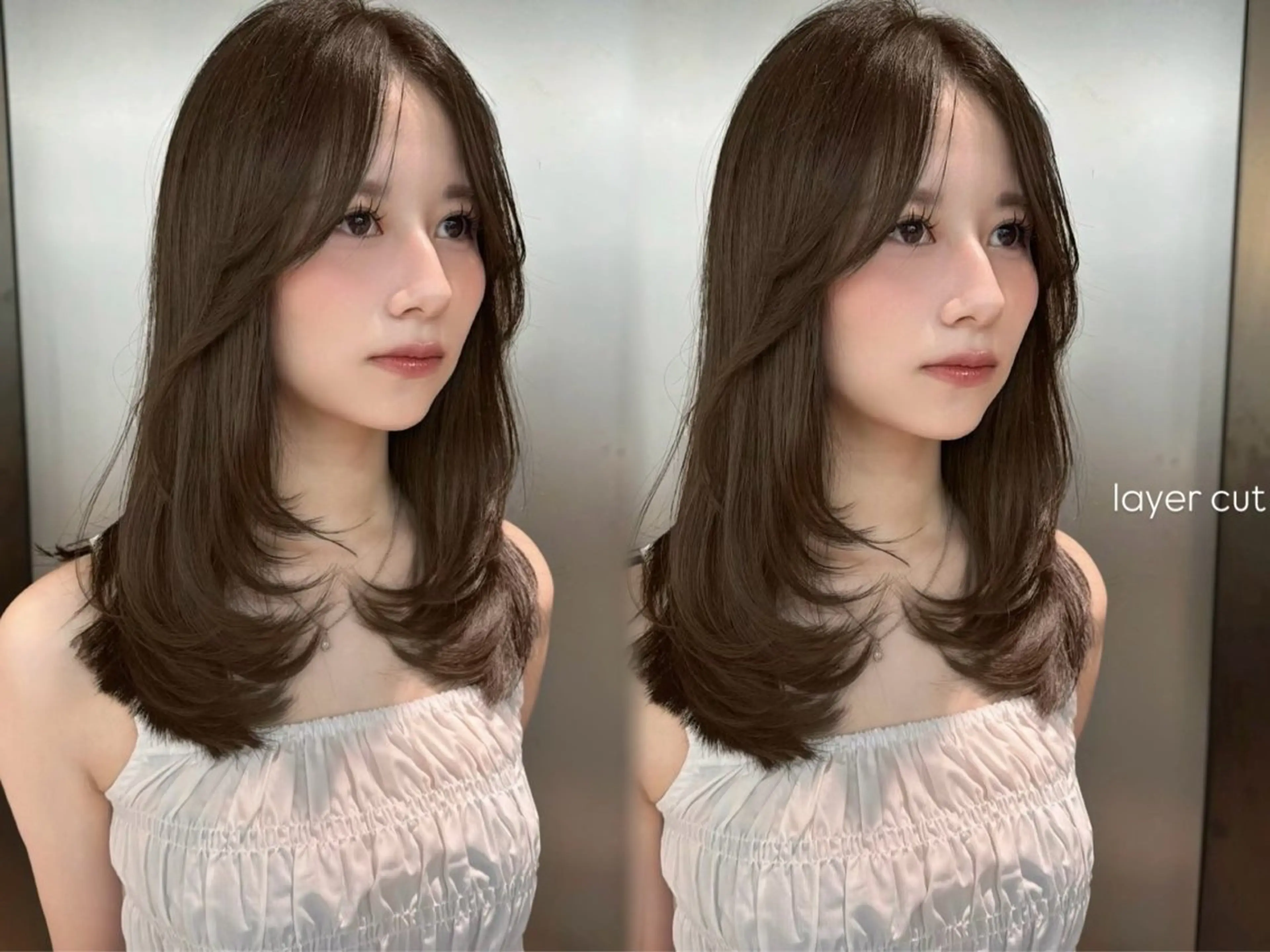 ミディアム COALL nex the salon所属・Riria✨ レイヤーカットのヘアスタイル