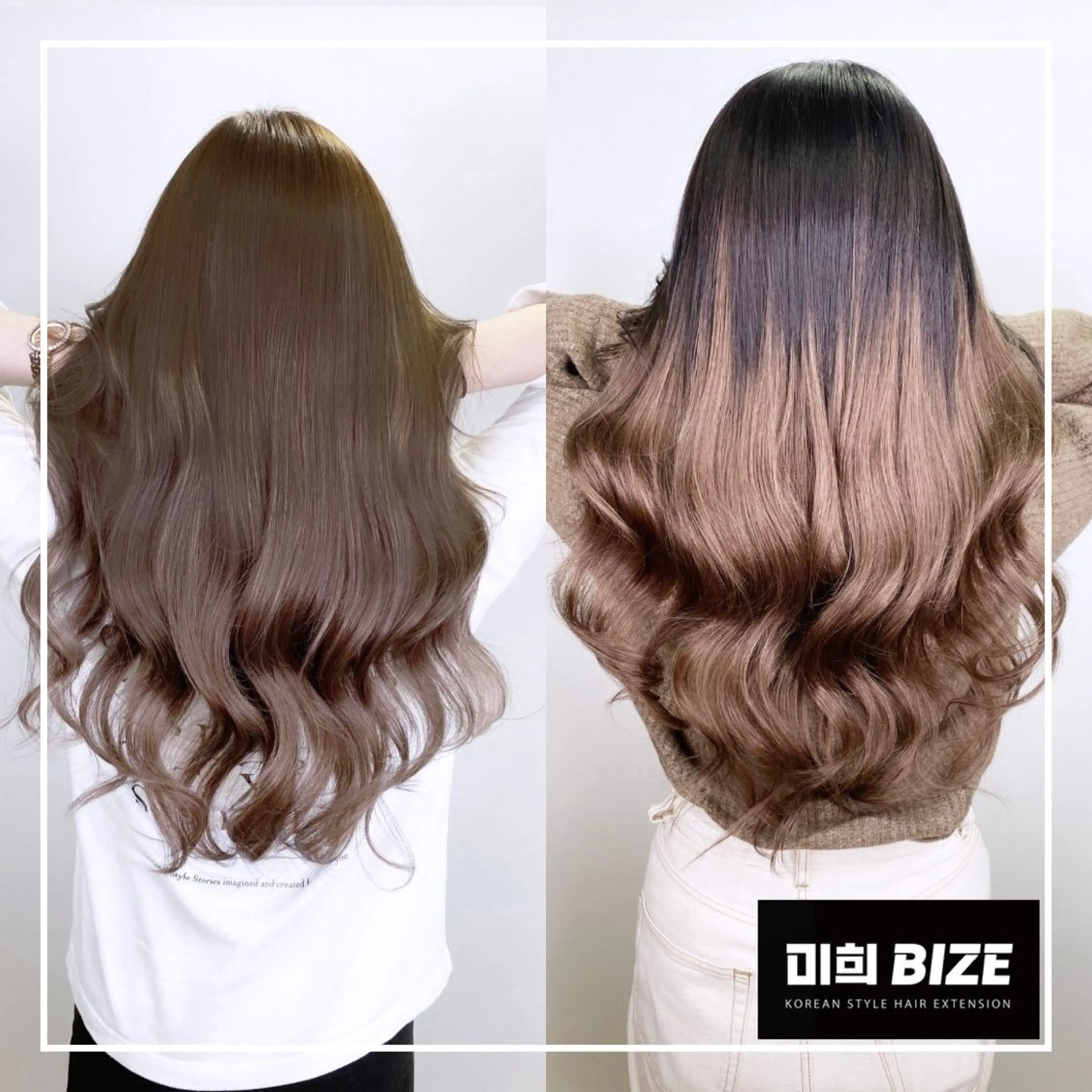 ロング カラー カット ヘアカラー 💎馴染むエクステ ×カラーTOMO💎のヘアスタイル