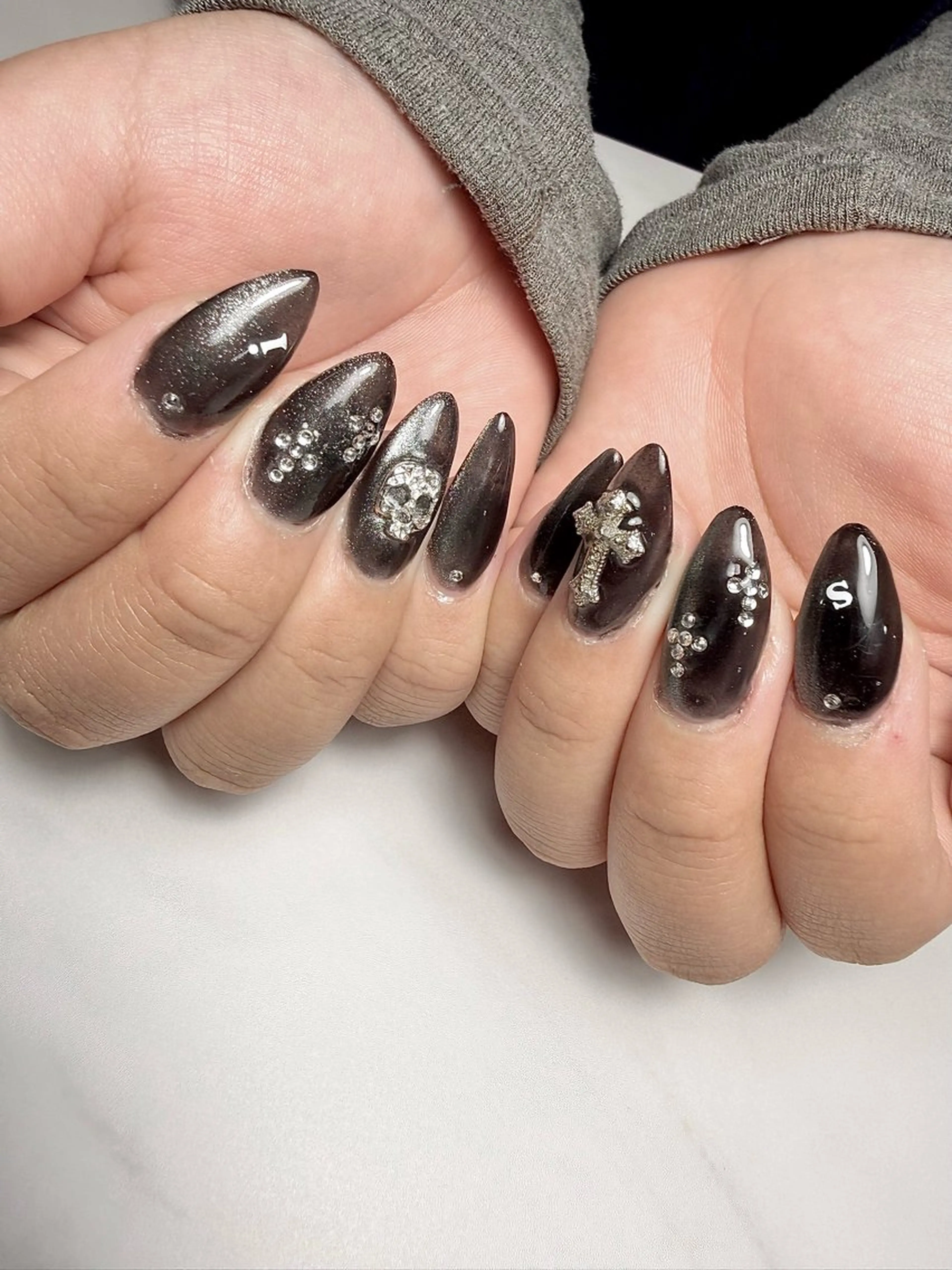 ネイル マグネットネイル 持ち込み enchantee nail所属・Enchantée yukaのネイルデザイン