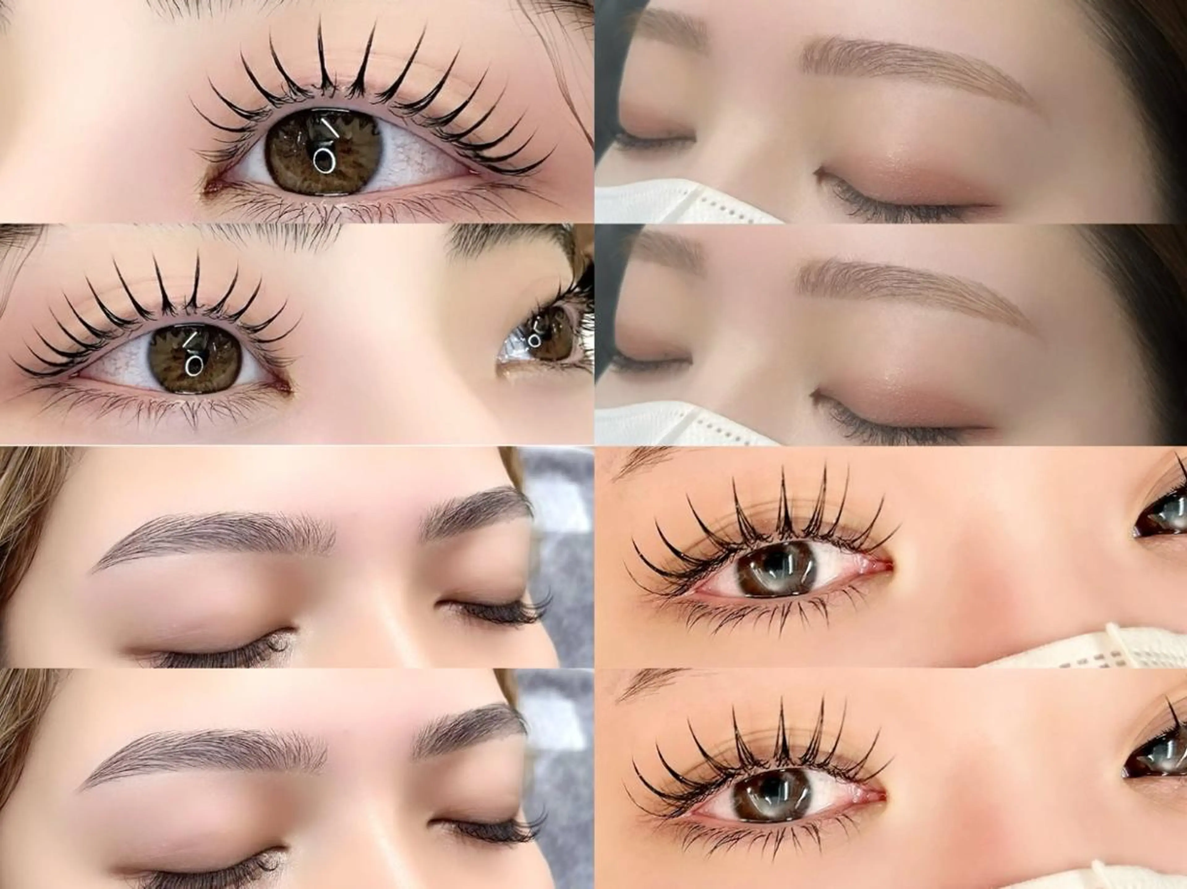 マツエク・マツパ 束感まつ毛 パリジェンヌラッシュリフト 120%可愛い保証 💝fein心斎橋店のマツエク・マツパデザイン