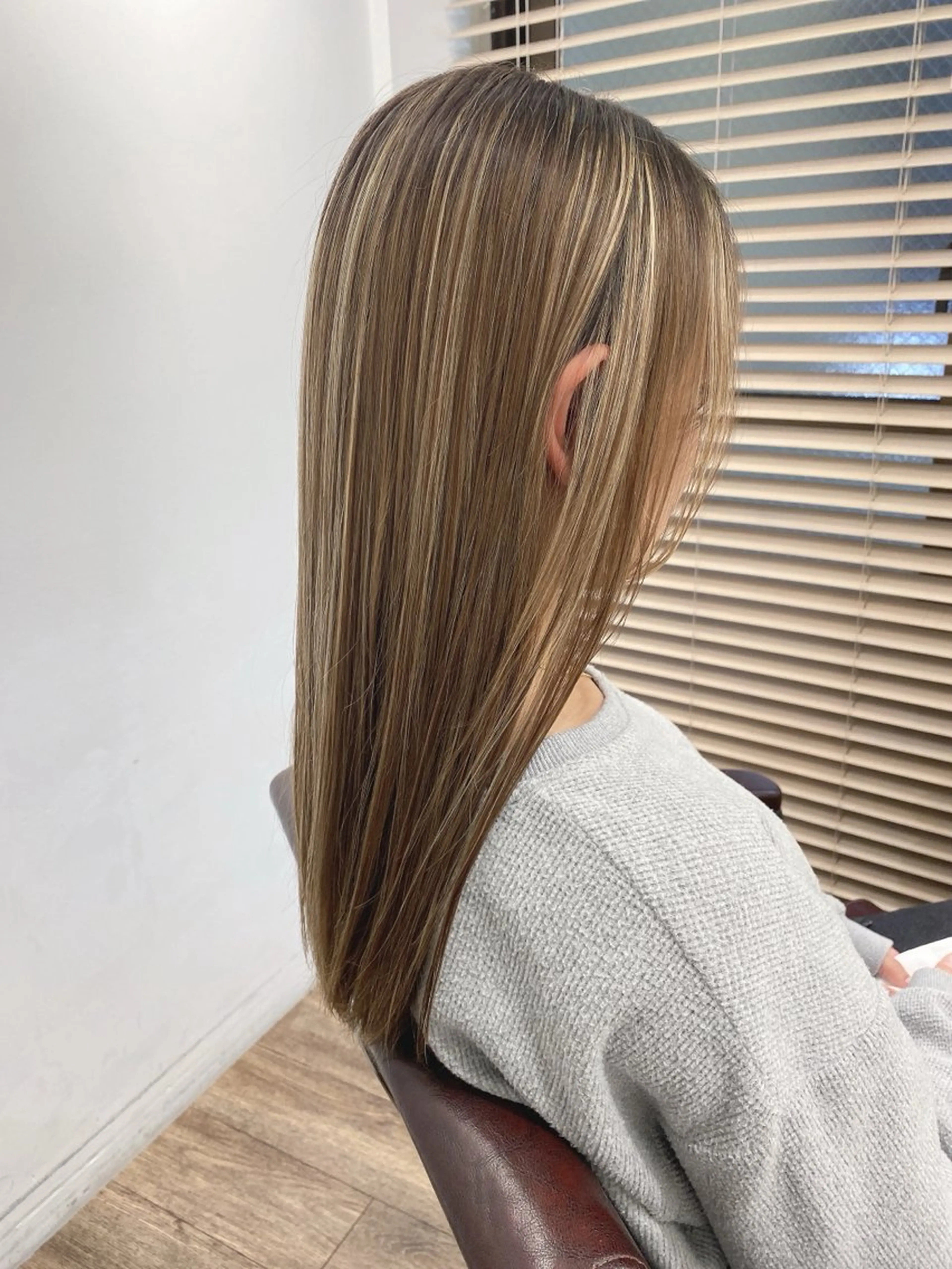 ロング カラー ヘアカラー トリートメント GO TODAY SHAiRE SALON 横須賀所属・ハイライト⭐️上野 高広のヘアスタイル