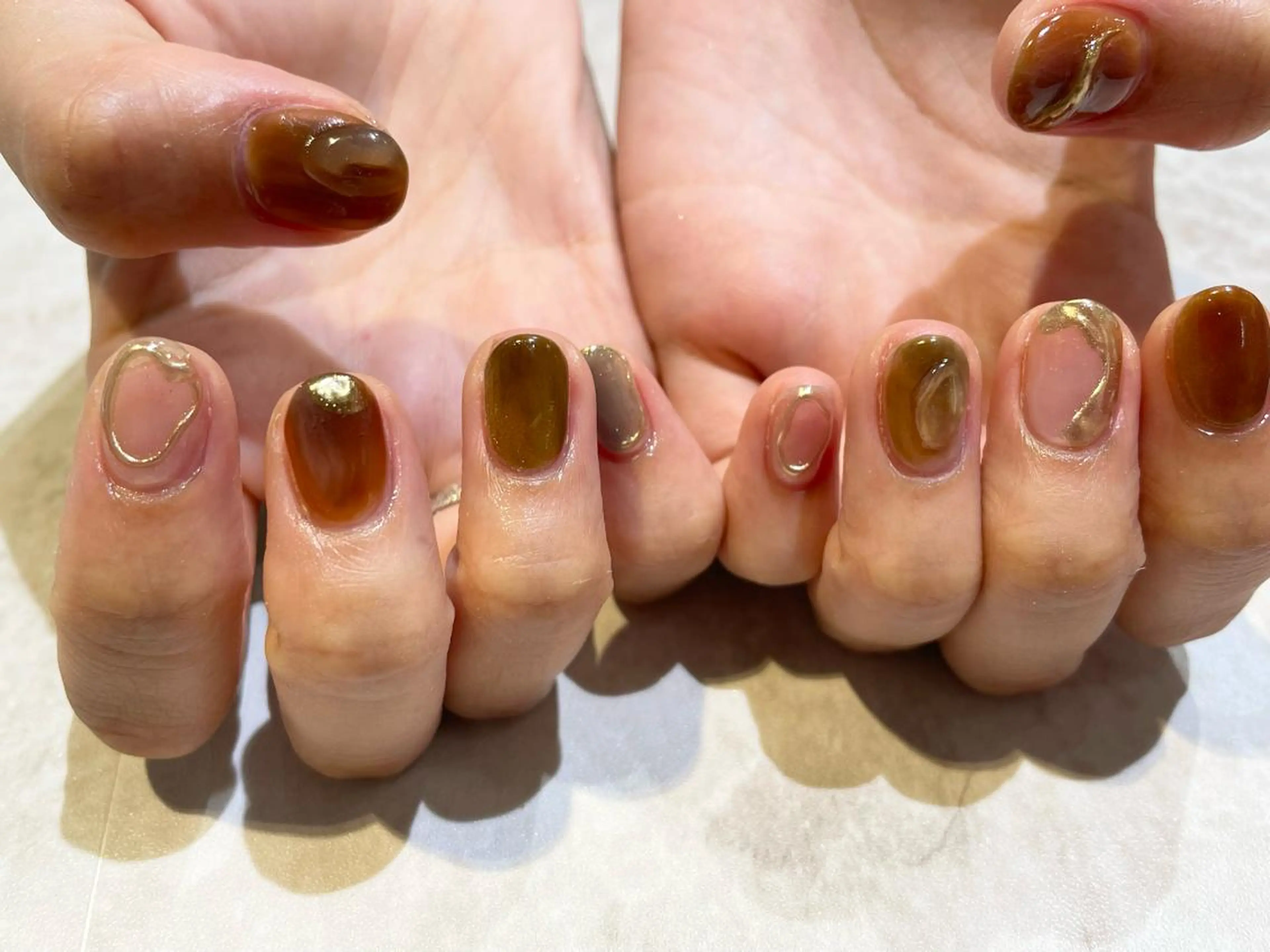 ネイル 舞田 苑香のネイルデザイン