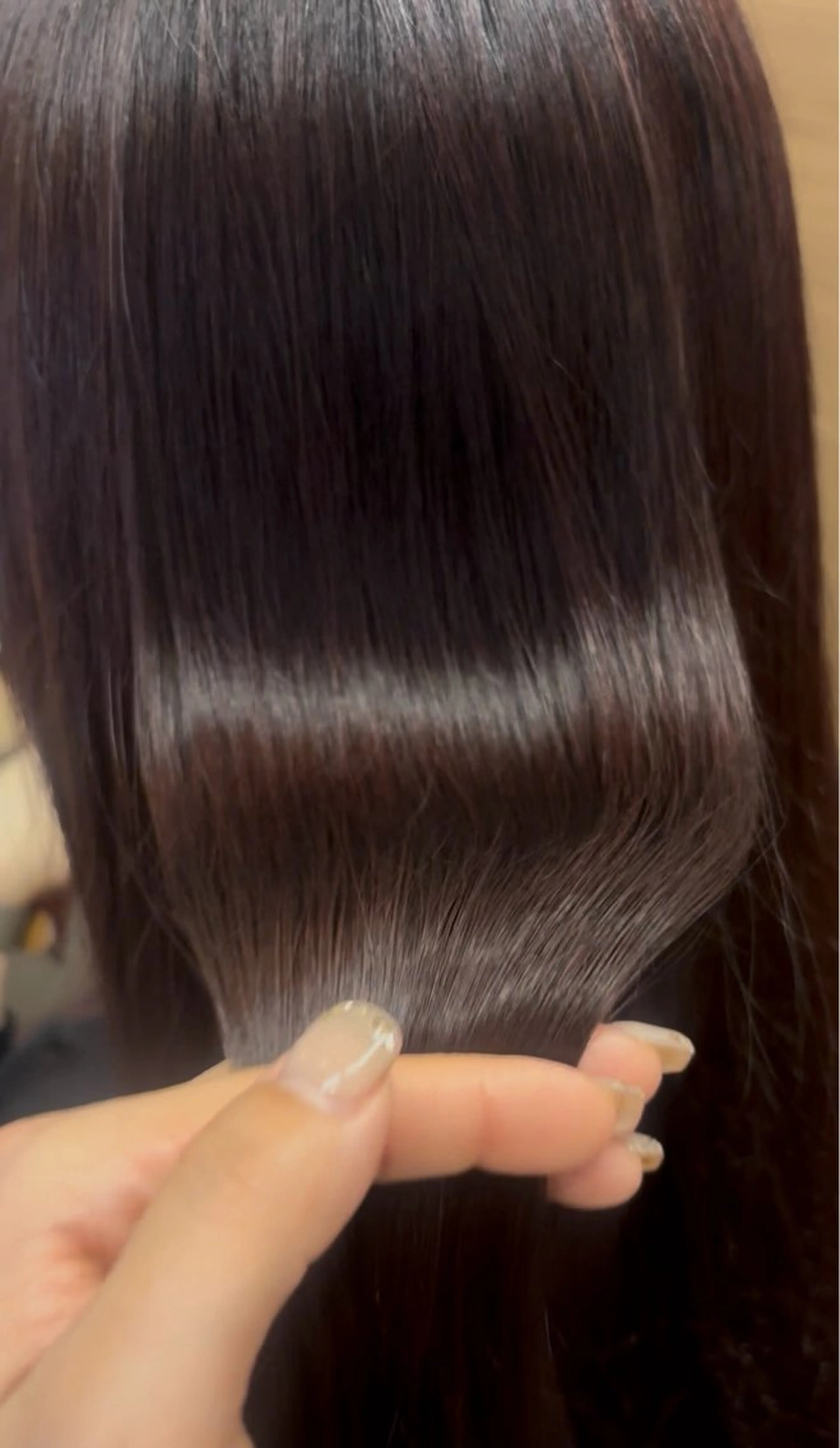 ミディアム カラー ブラウンカラー レッドカラー レッドブラウン カット ヘアカラー 佐藤里菜🎀 /モデル募集してますのヘアスタイル