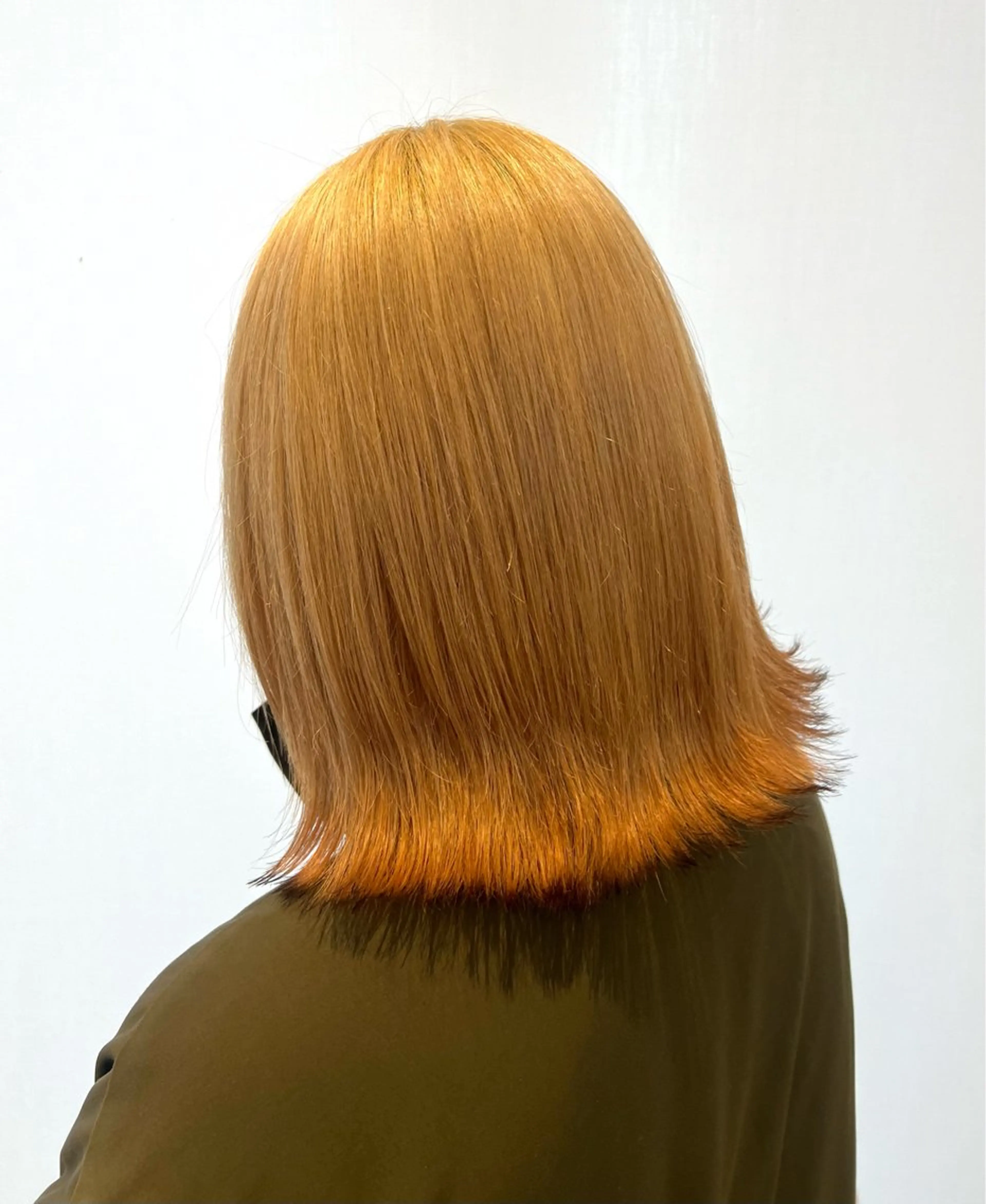 ミディアム 透明感カラー/ベージ ュ/HIKARU🌿のヘアスタイル