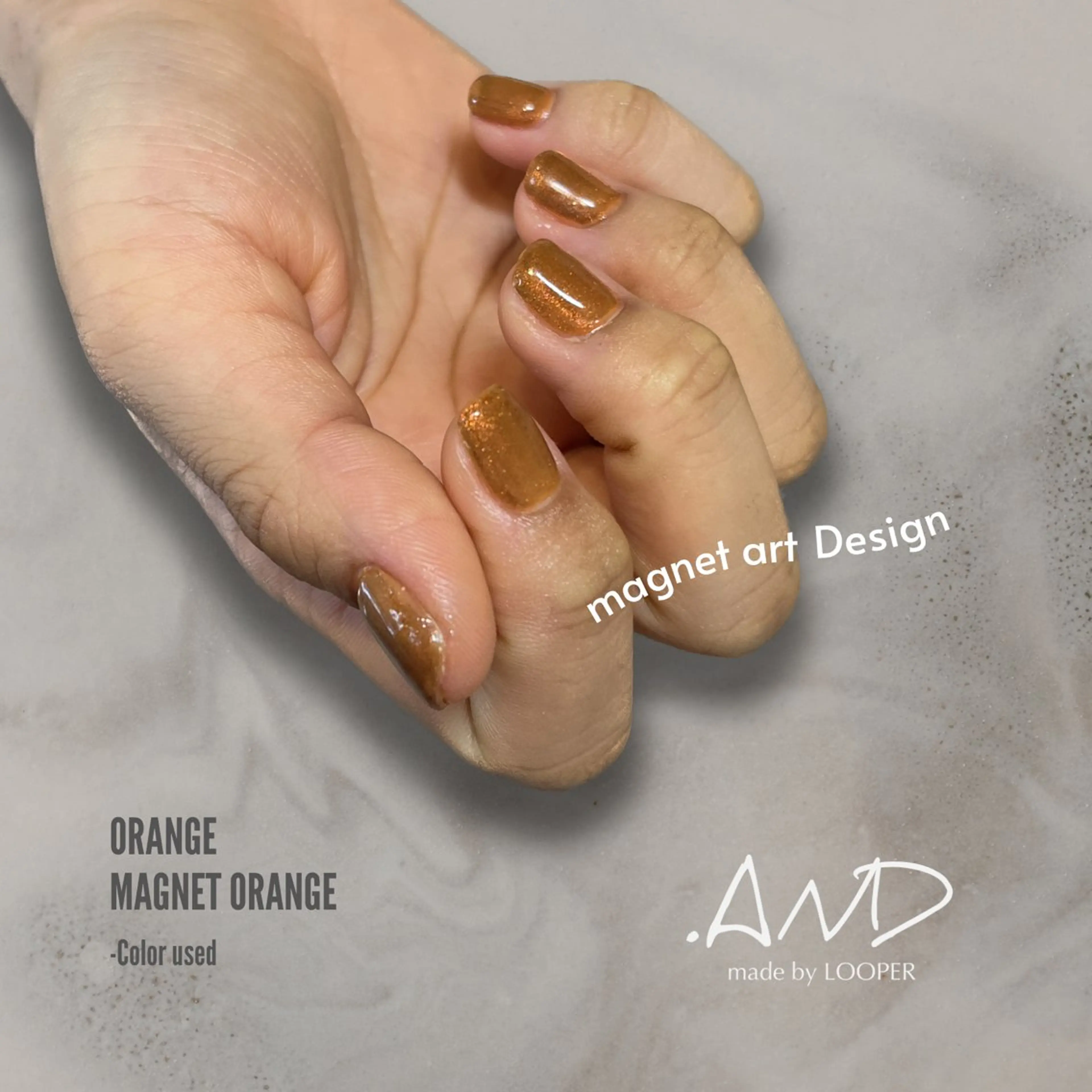 ネイル マグネットネイル LOOPER所属・mzh ...のネイルデザイン