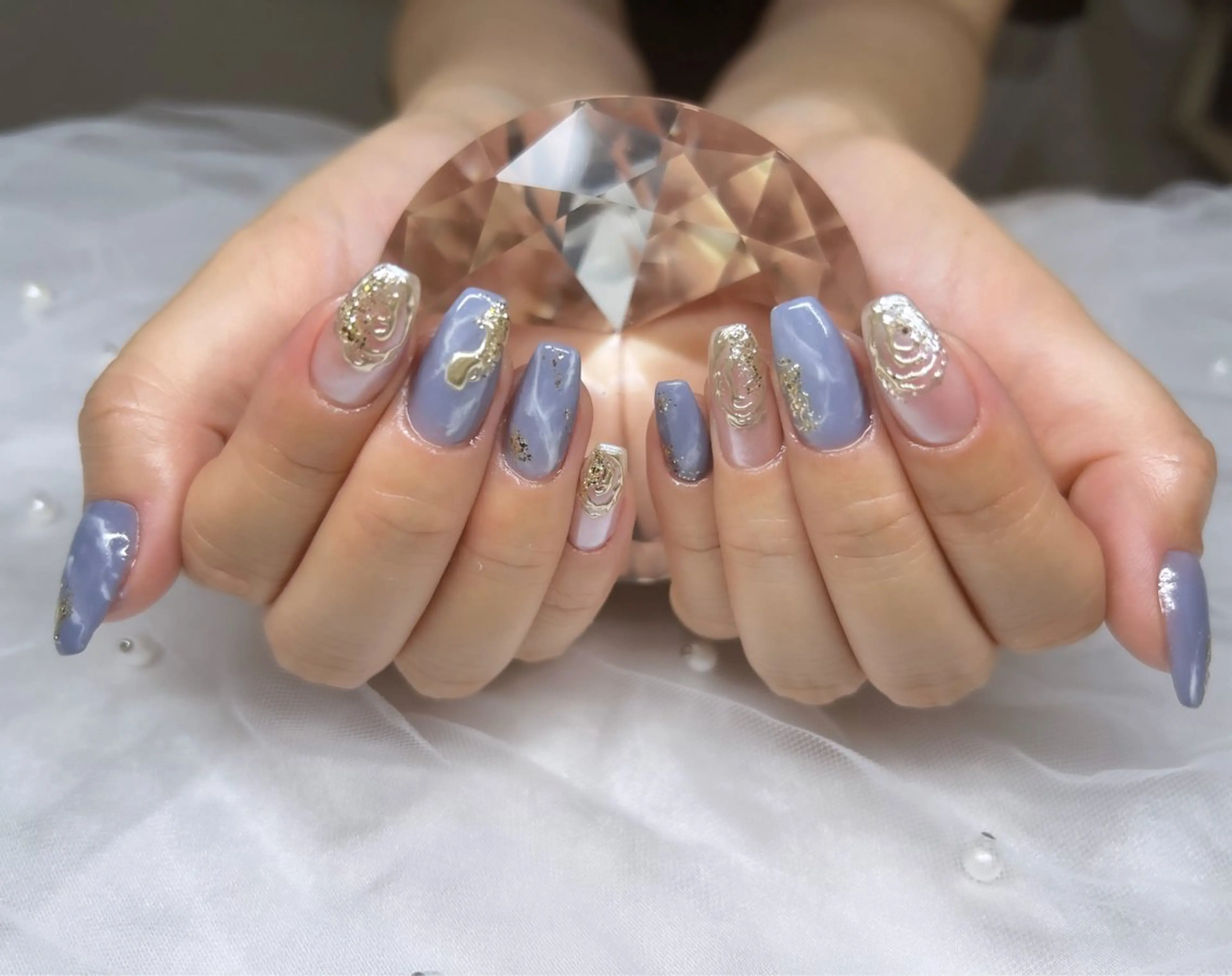 ネイル シンプルネイル ハンドネイル Minako 【Charmant】のネイルデザイン