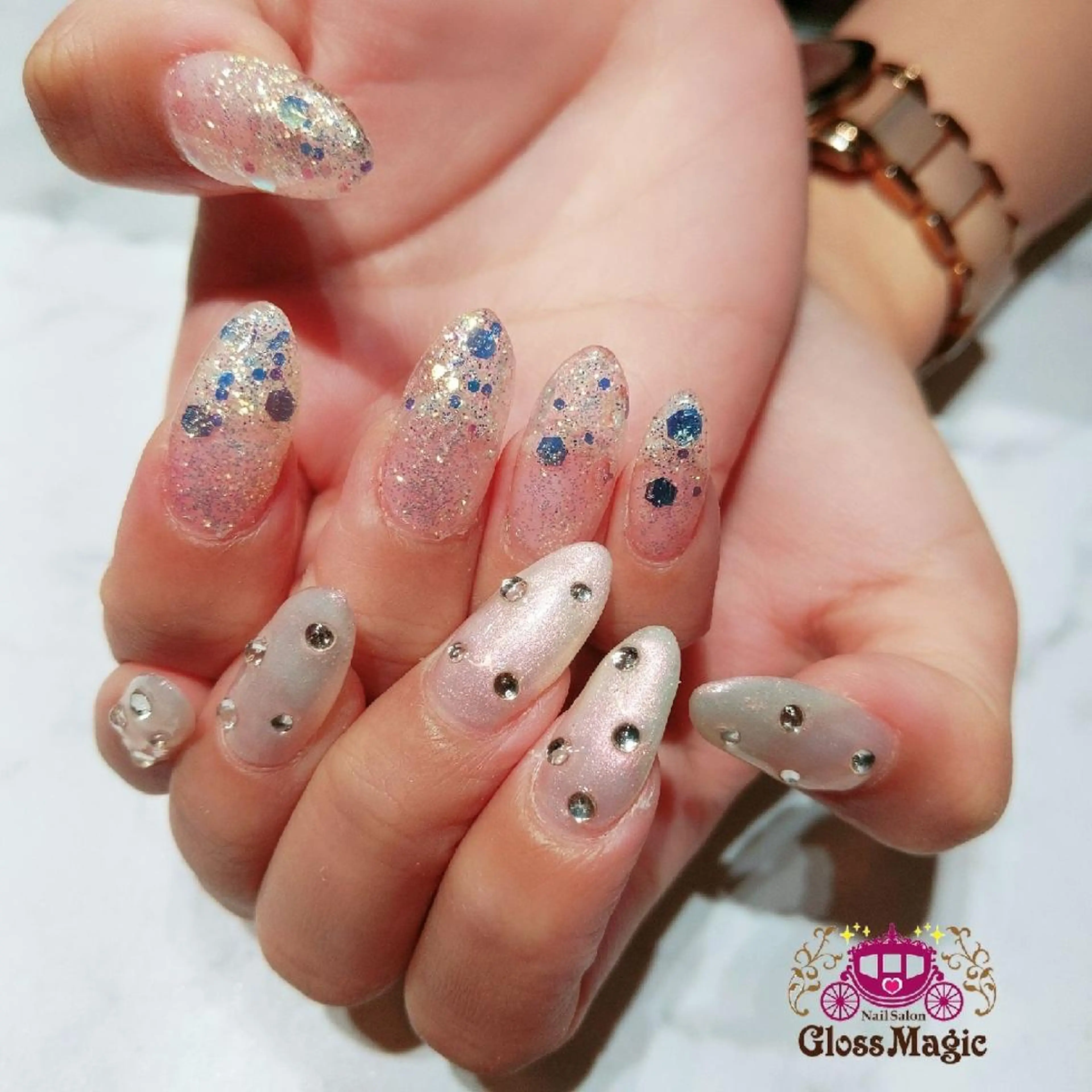 ネイル ハンドネイル あ きのネイルデザイン