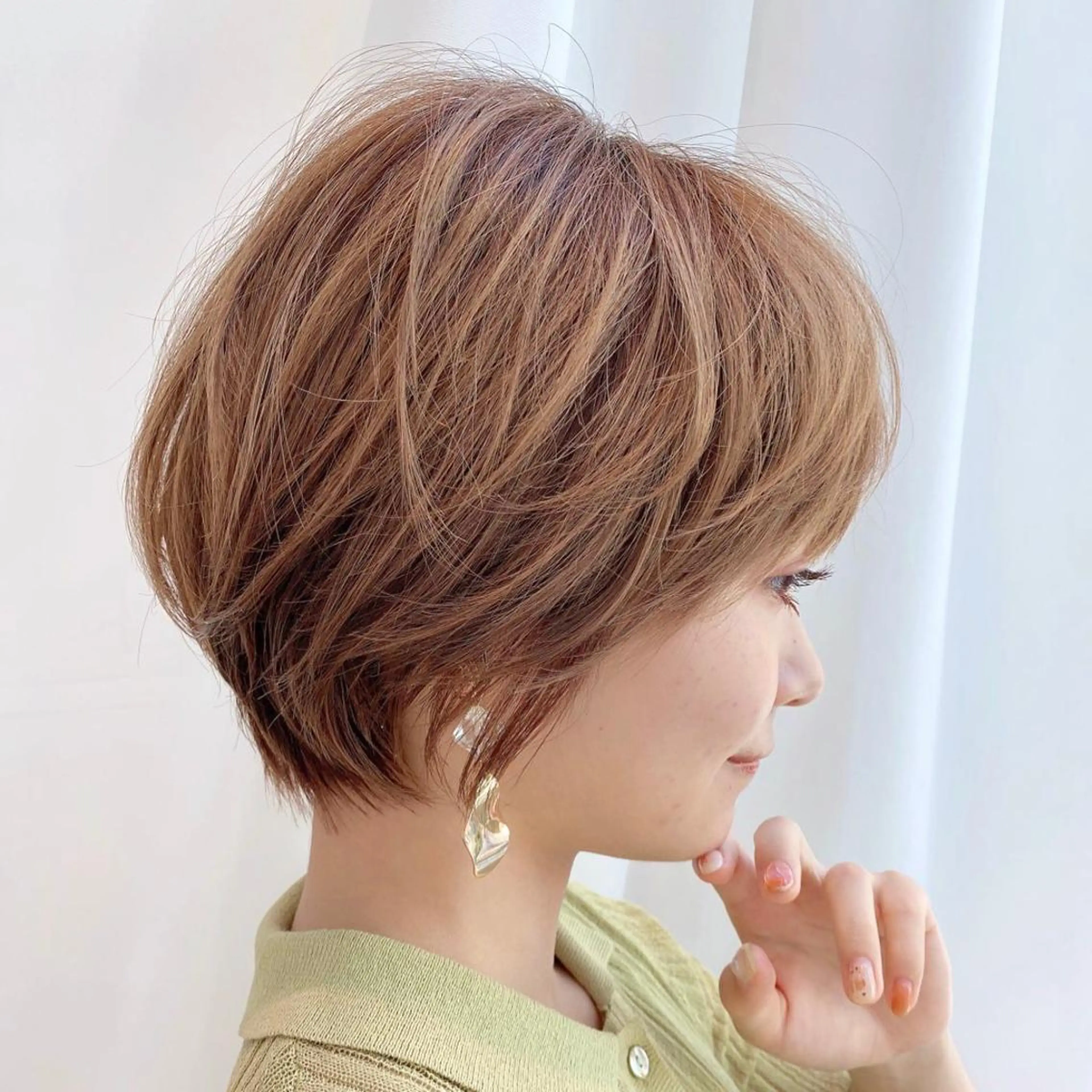 ショート 韓国くびれレイヤー 🇰🇷はづきのヘアスタイル