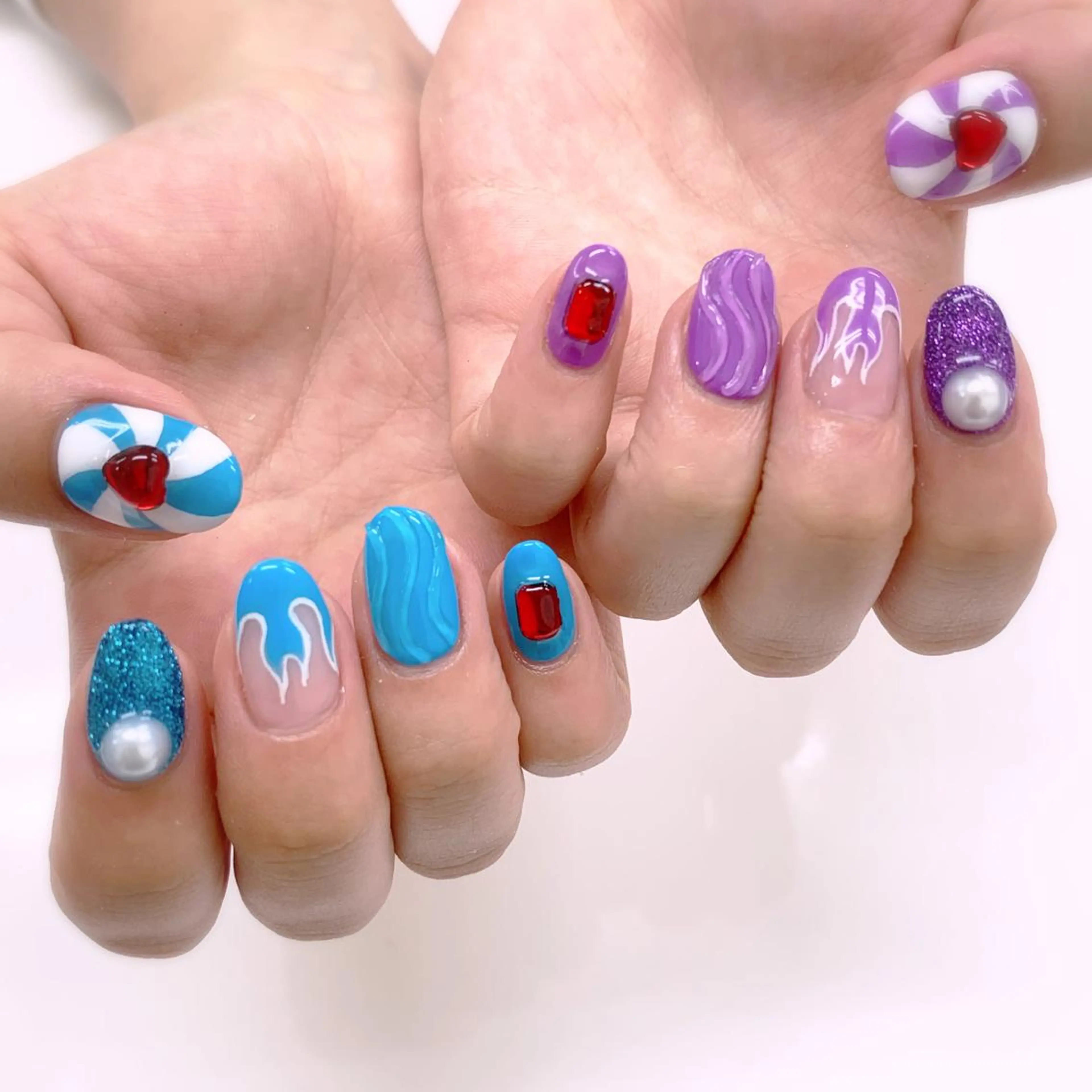 ネイル ハンドネイル 五十嵐 美智のネイルデザイン