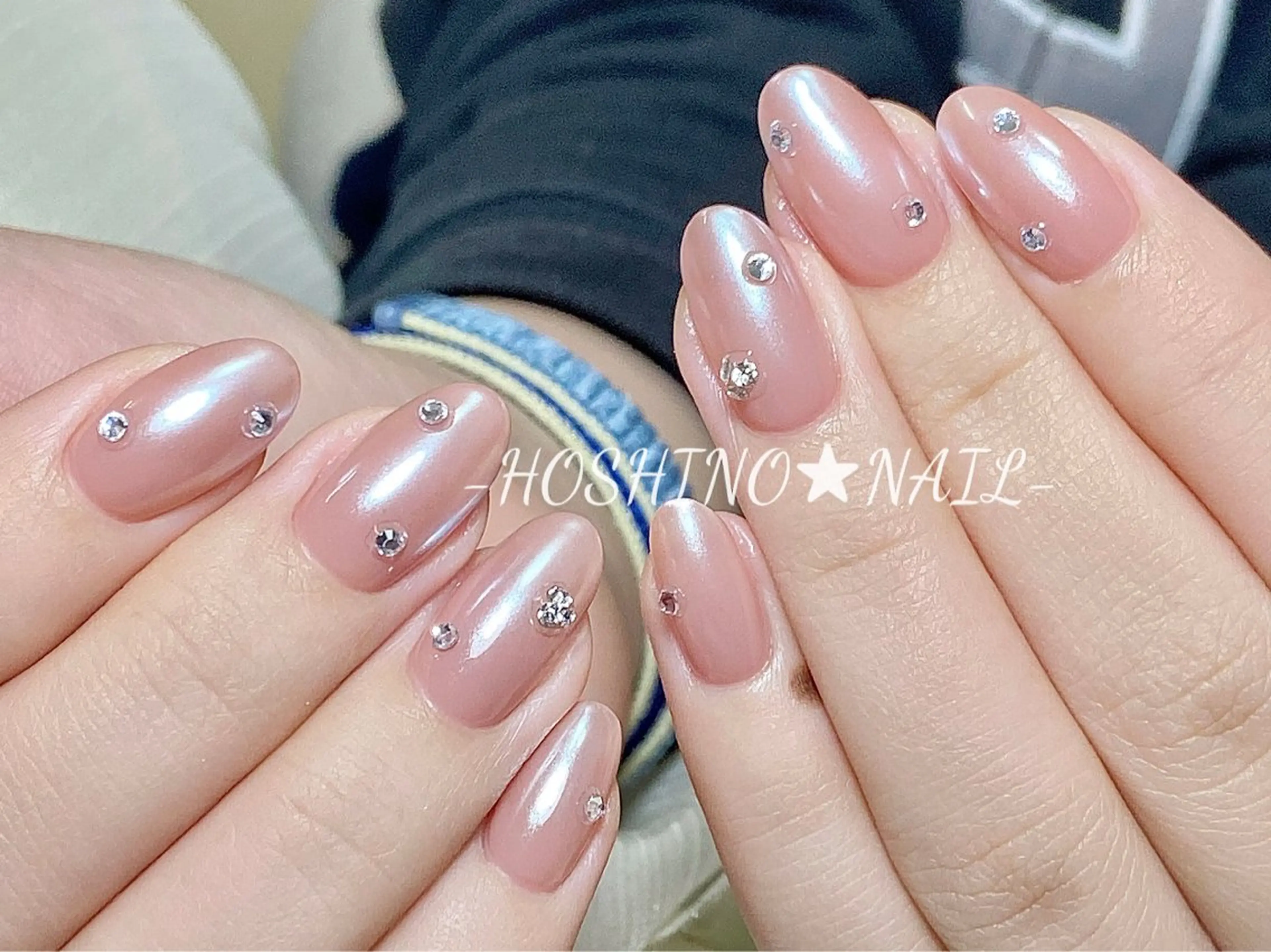 ネイル オーロラネイル チークネイル ドット フットネイル フレンチネイル ハンドネイル ★HOSHINO NAIL★新宿店のネイルデザイン