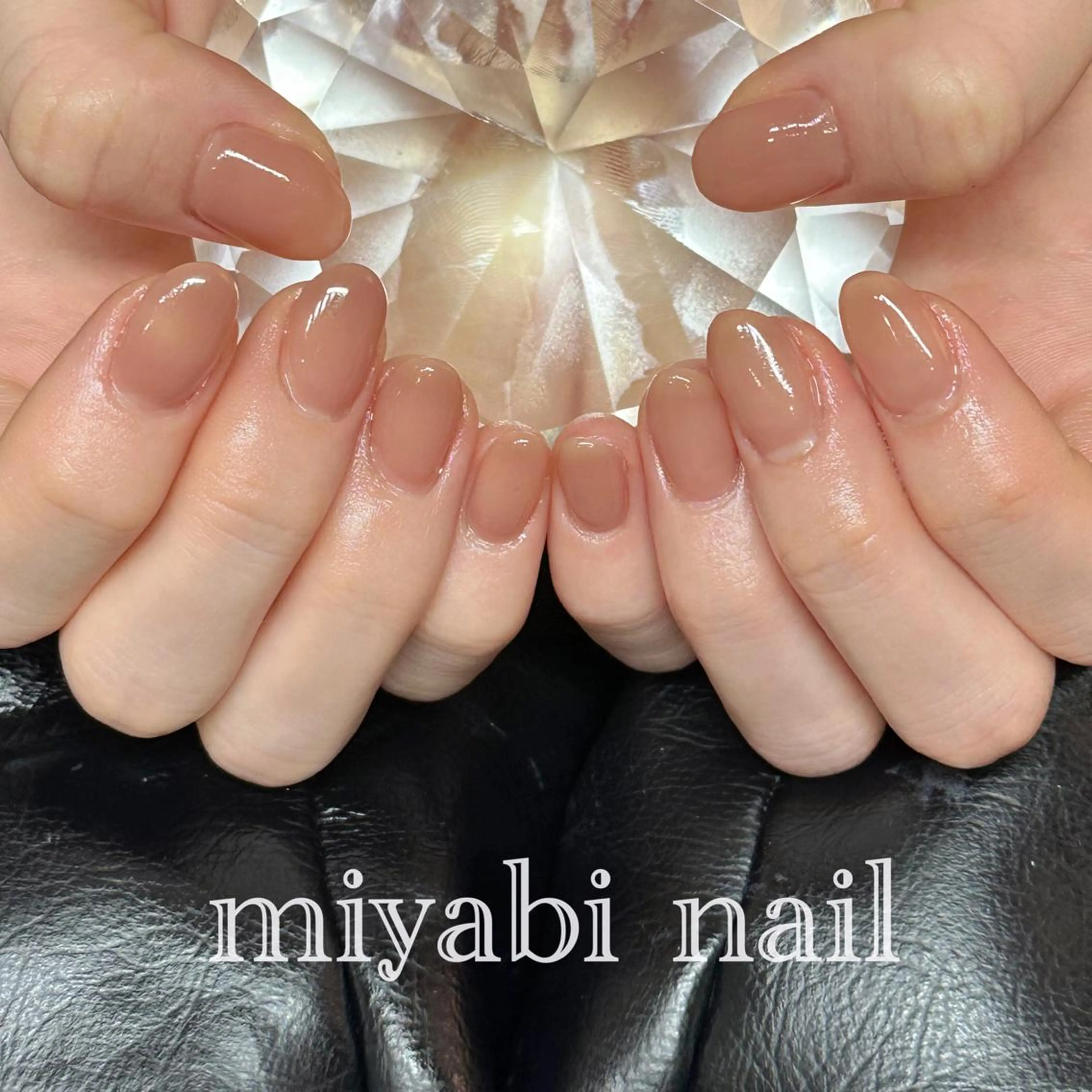 ネイル グラデーション ラメ(グリッター) ラメグラデーション 持ち込み オフィスネイル ハンドネイル miyabi nail 桂川駅近くのネイルデザイン