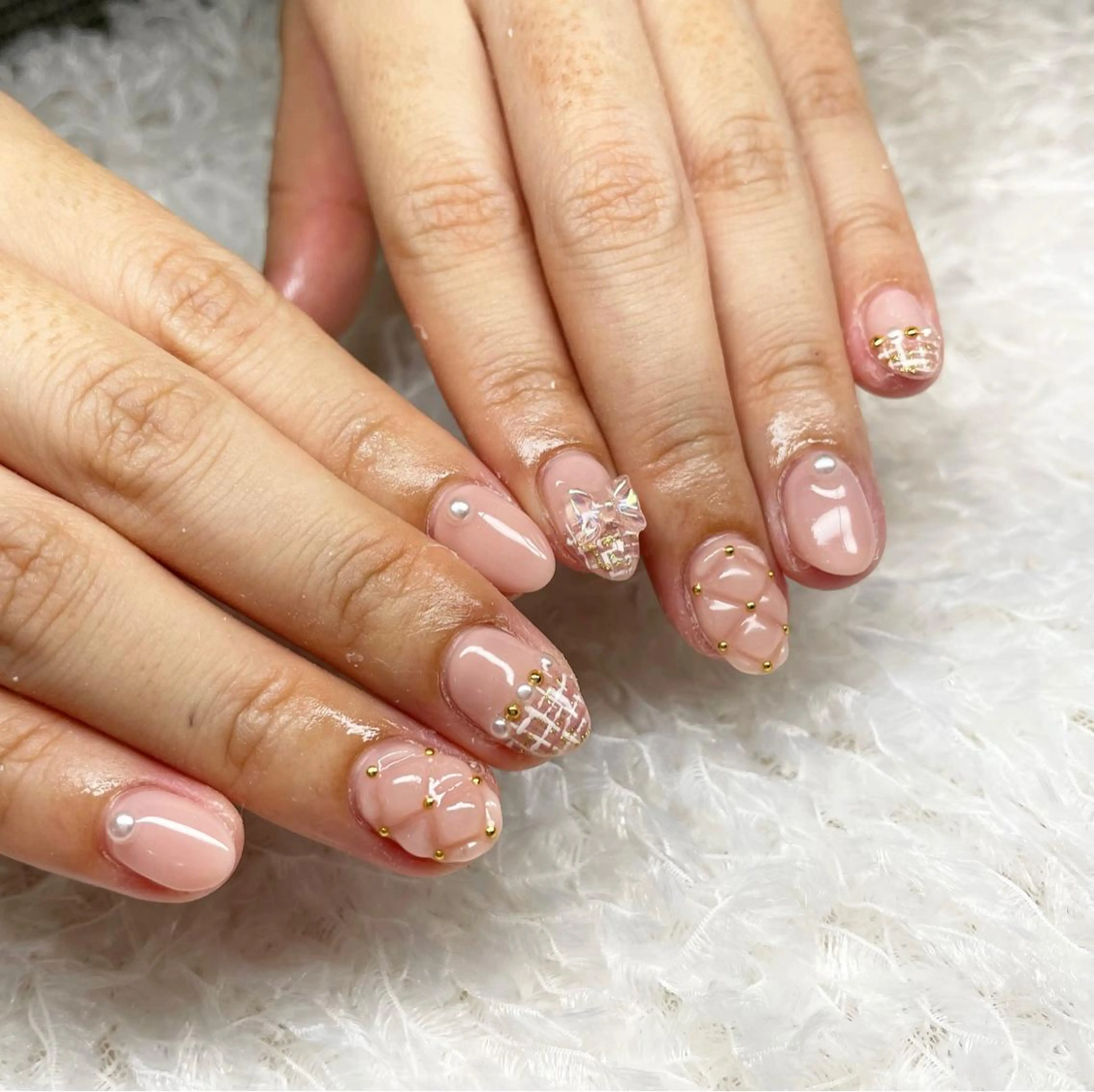 ネイル 持ち込み 鈴木 華乃のネイルデザイン