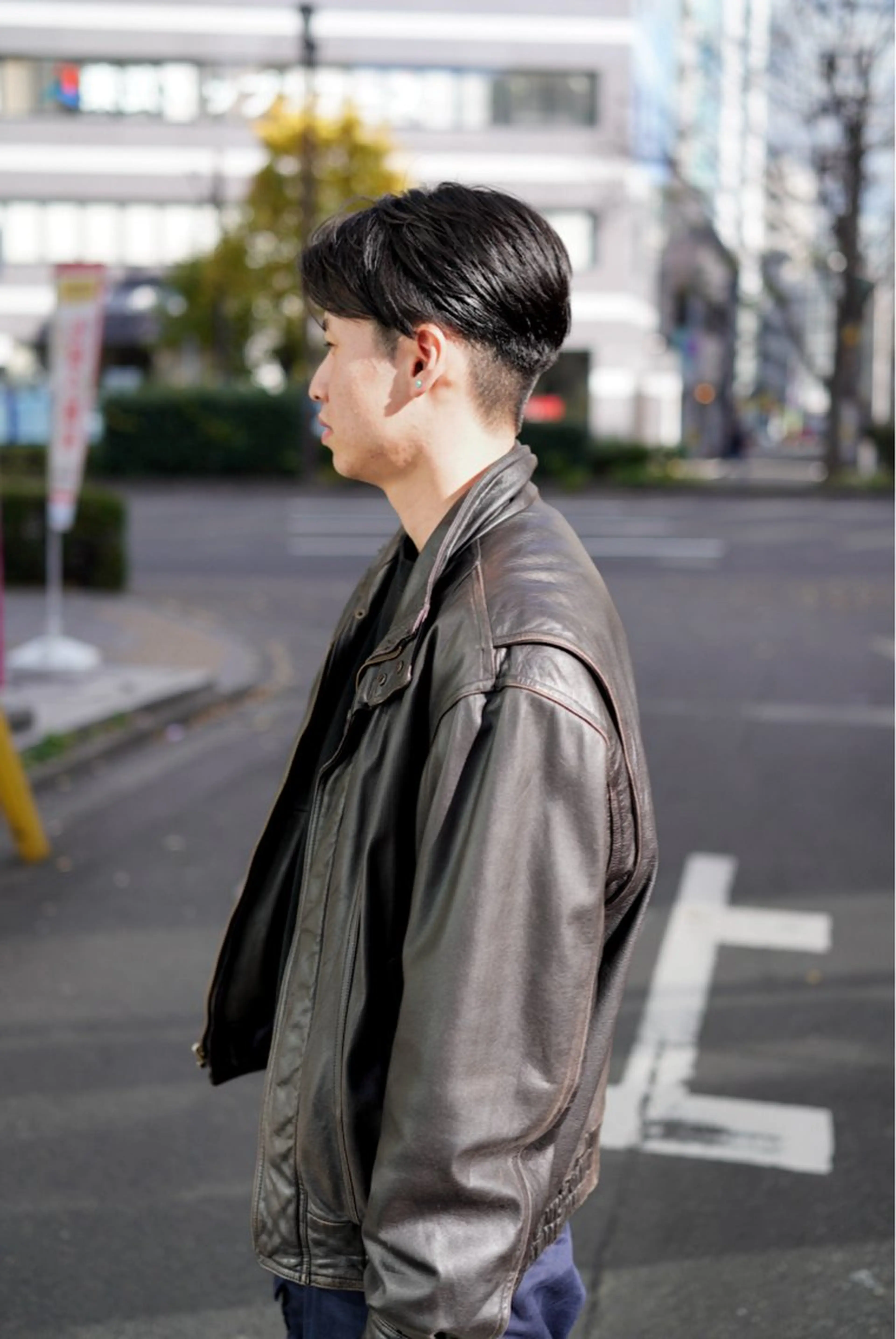 ショート メンズ 千葉 慎也のヘアスタイル