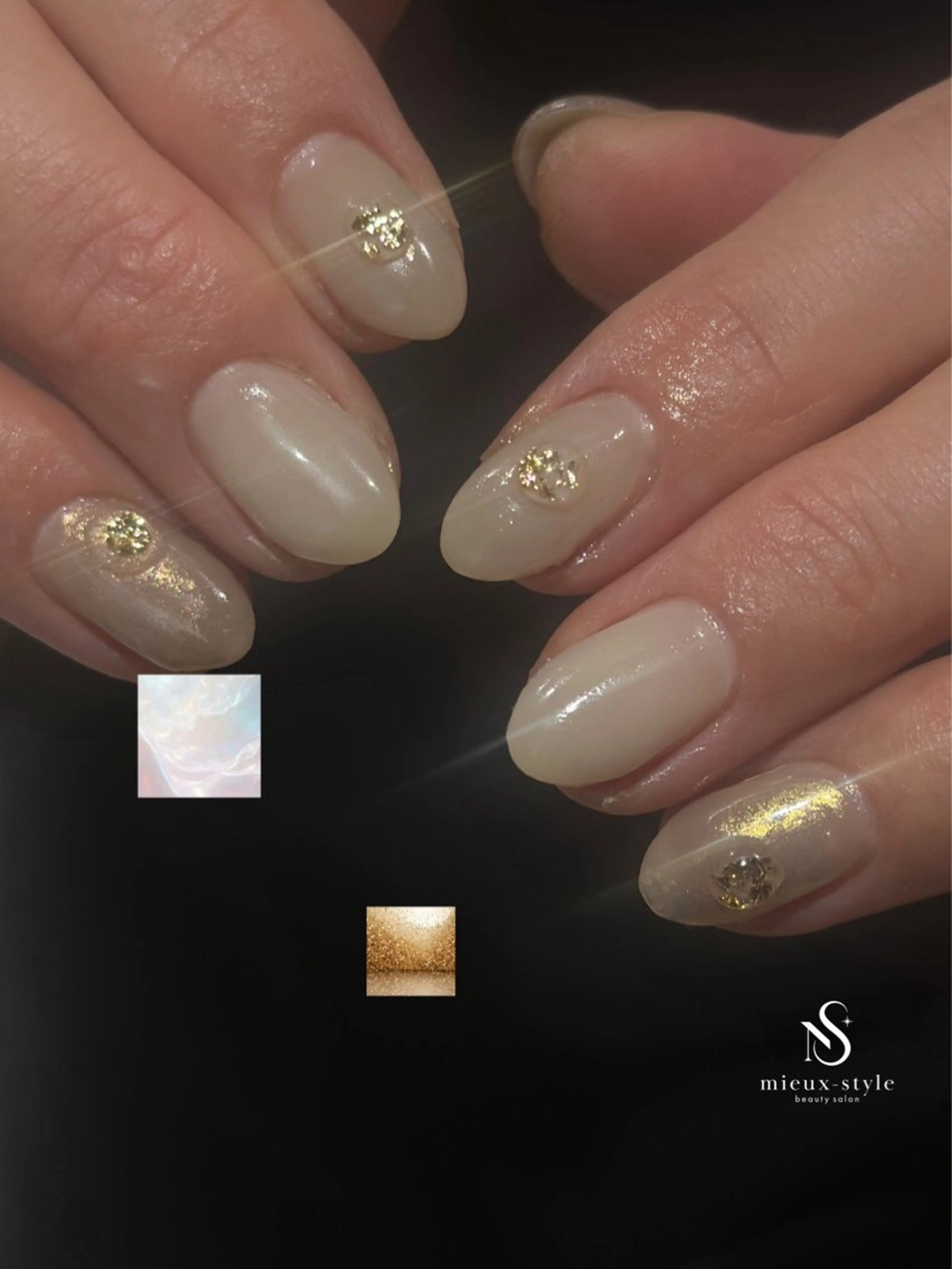 ネイル ハンドネイル mieux-myu /立川nuanceのネイルデザイン