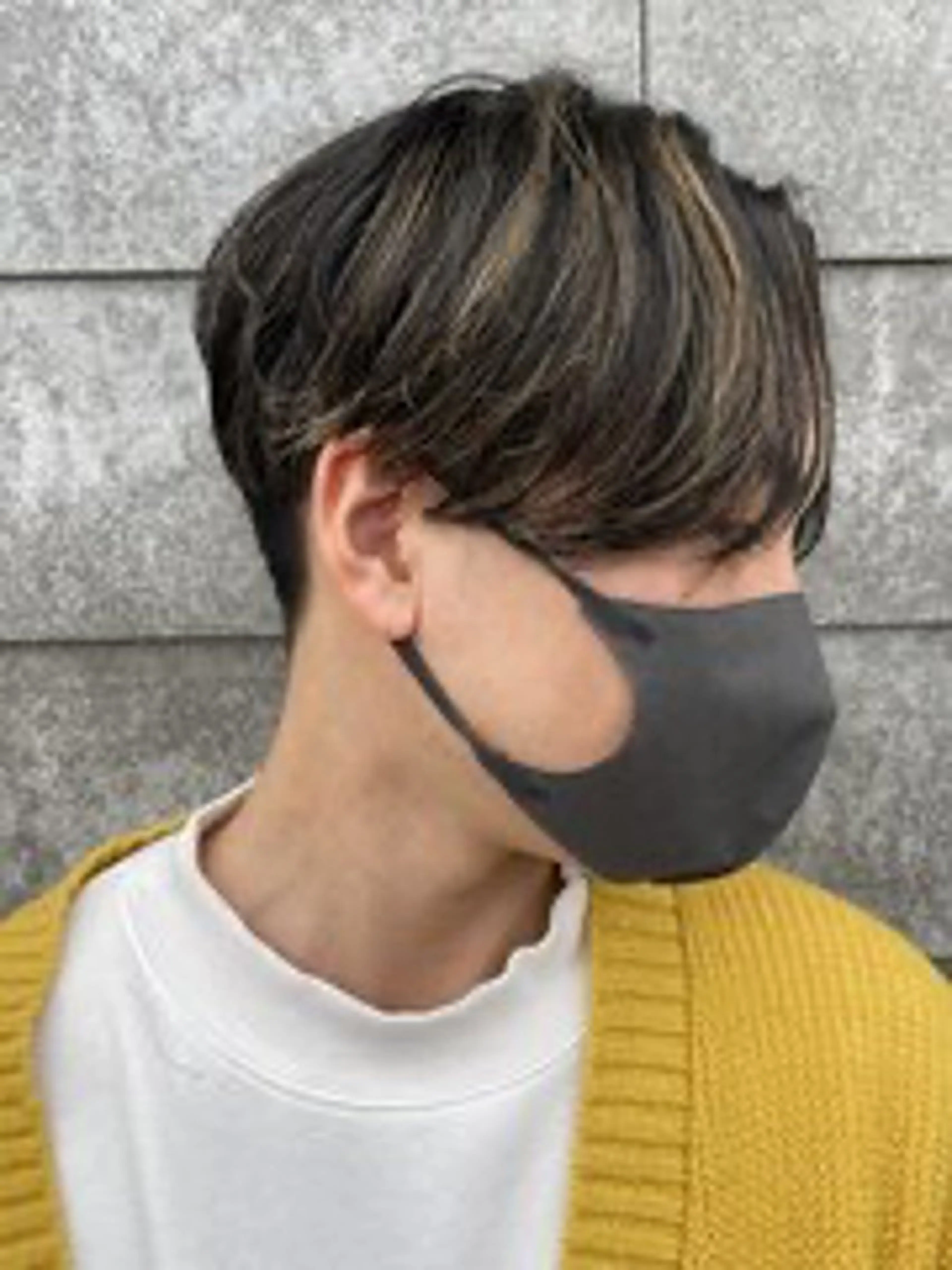 メンズ センターパート Hwyl by Niau所属・内山 翔太のヘアスタイル