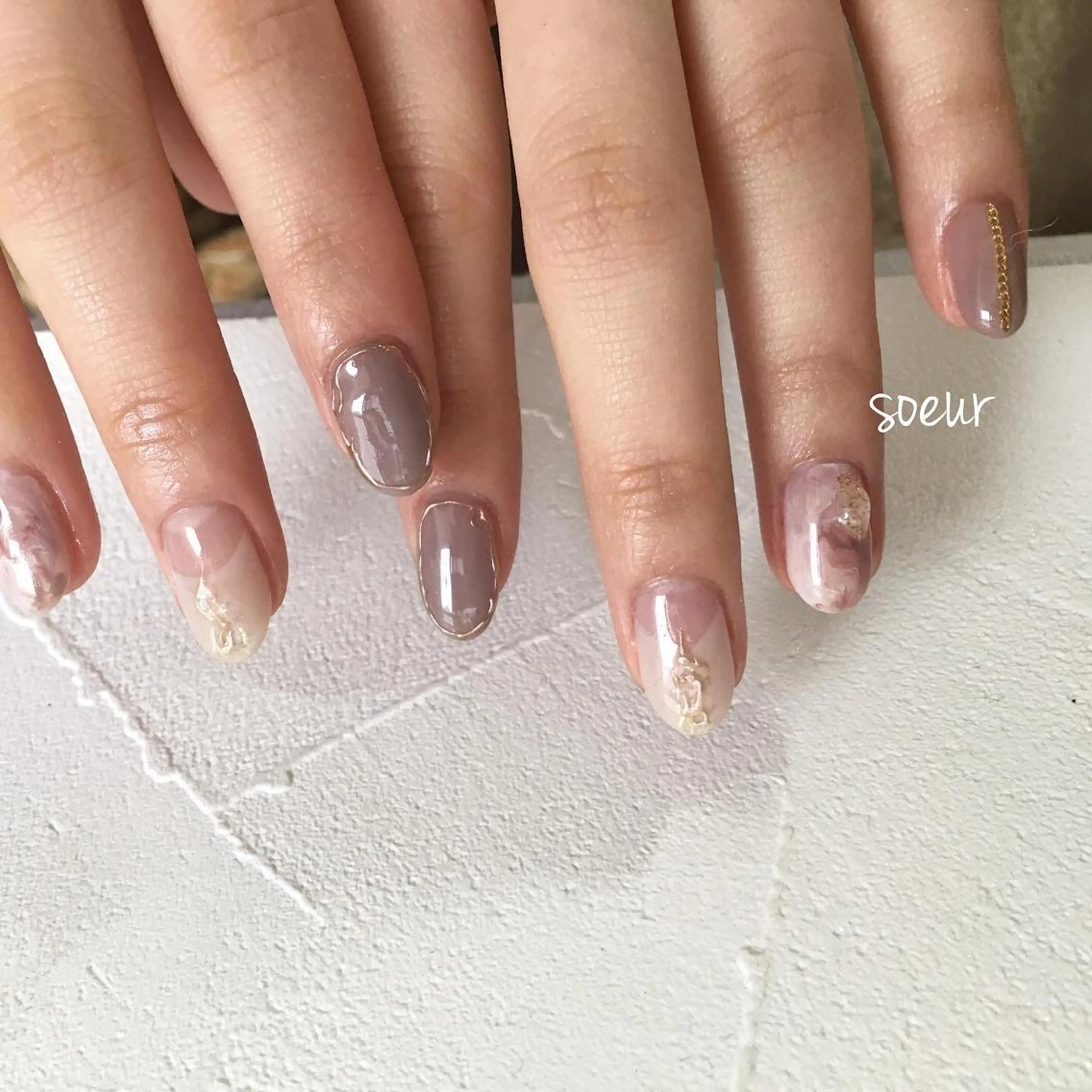 ネイル soeur_ 武蔵浦和のネイルデザイン