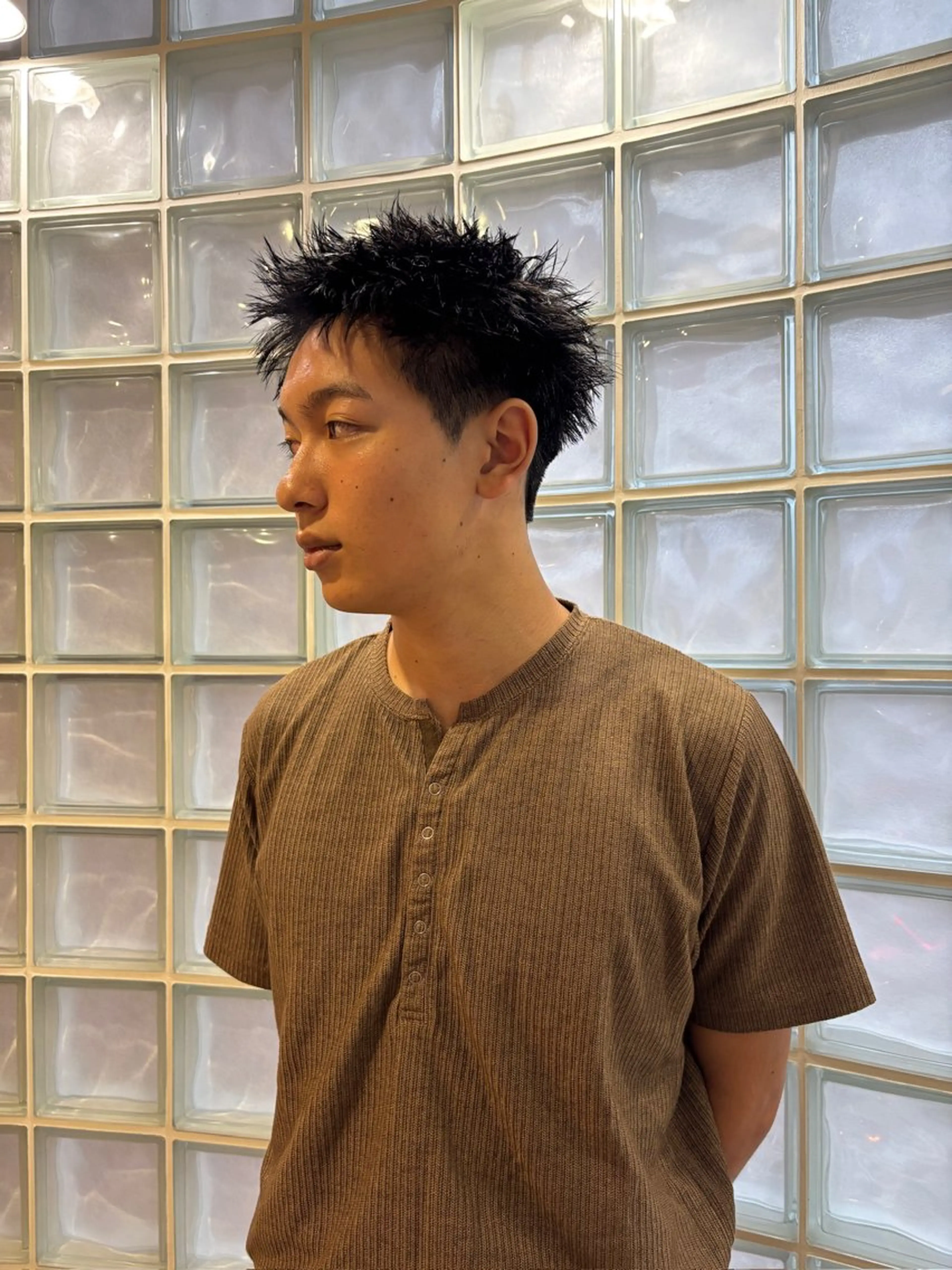 パーマ メンズ カット パーマ 松村明門/メンズ カット/メンズパーマのヘアスタイル