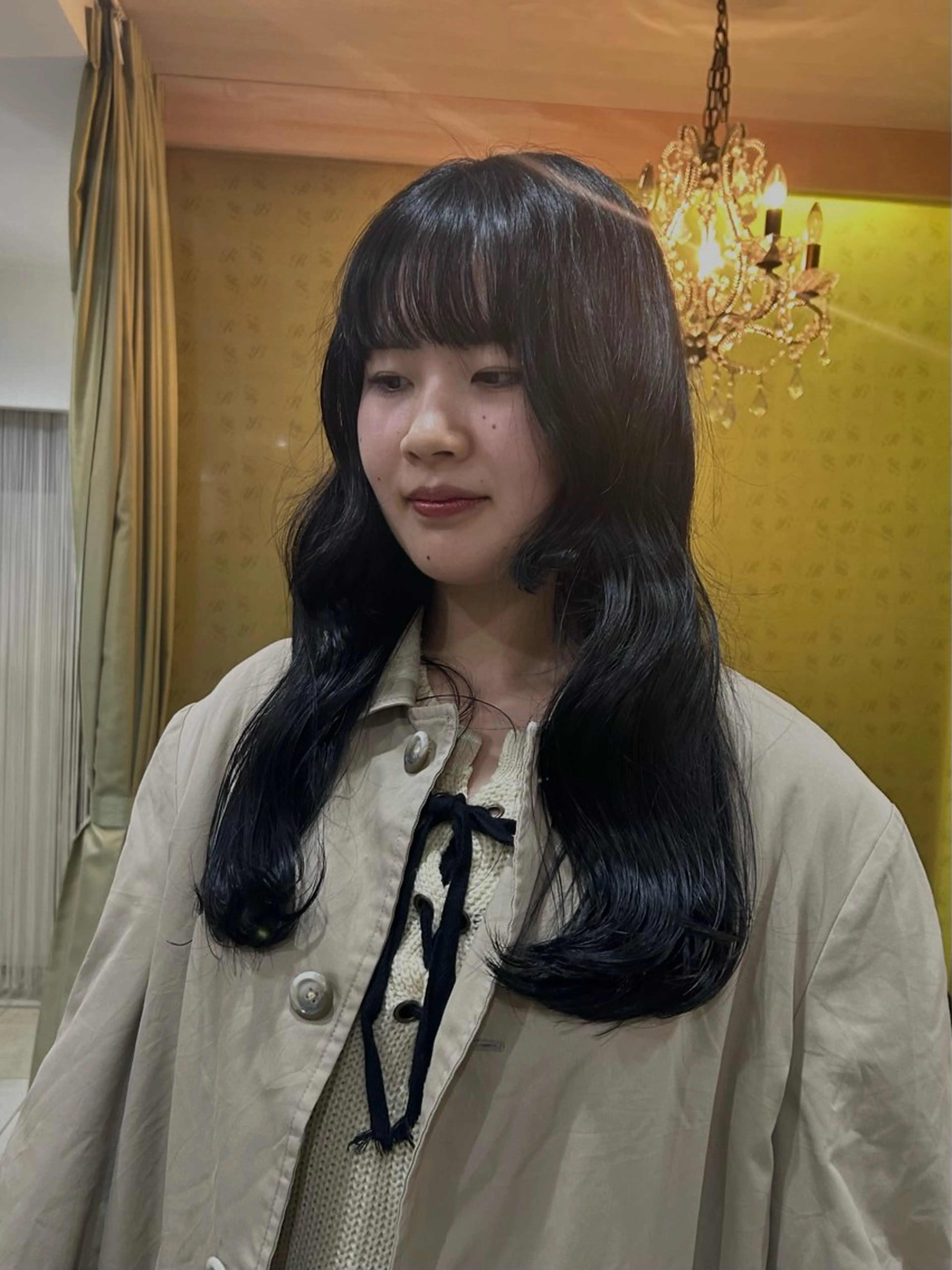 ロング カット ヘアカラー 堀田 柊のヘアスタイル