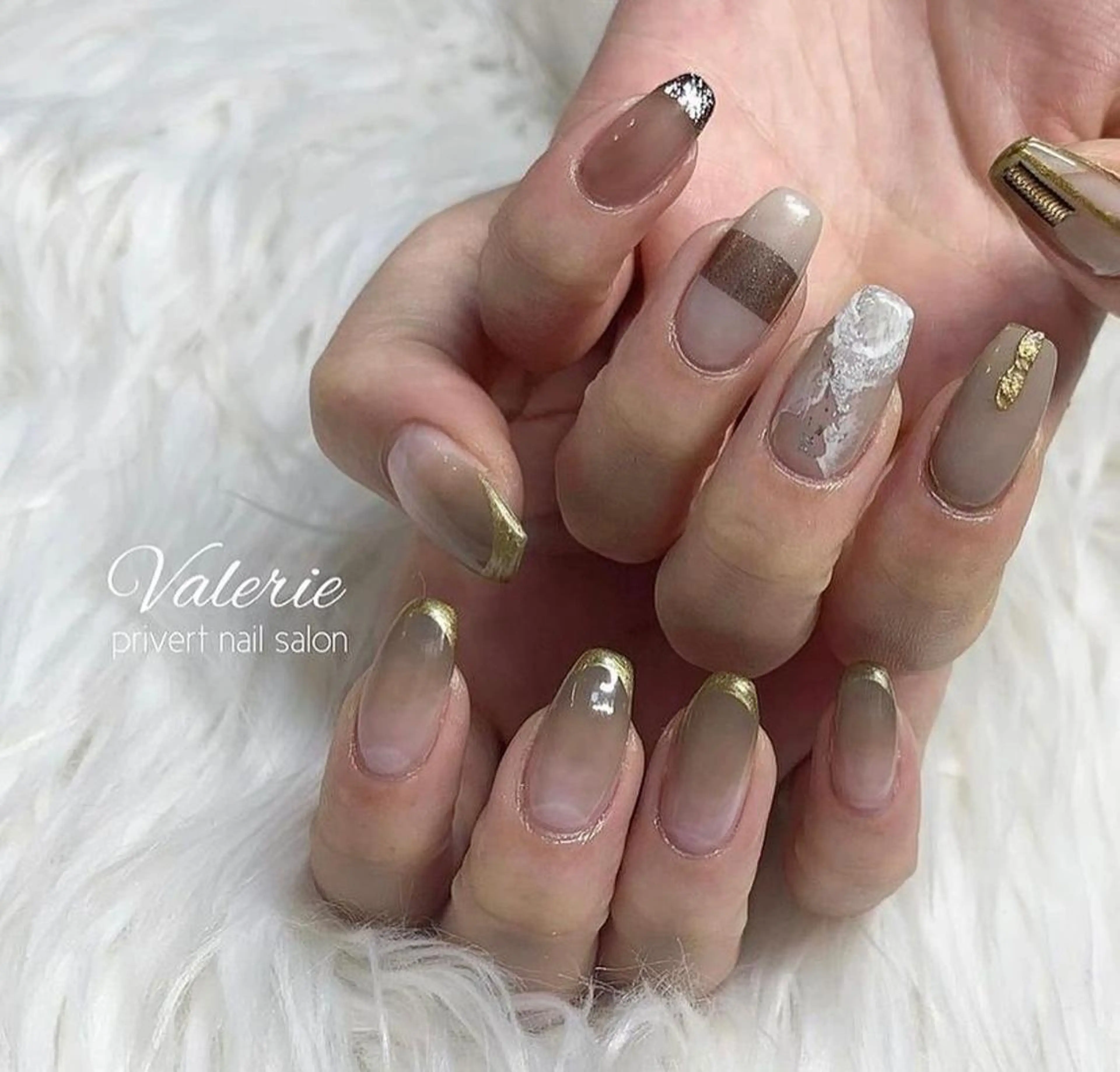 ネイル private nailsalon valerie所属・valerie /  miyuのネイルデザイン