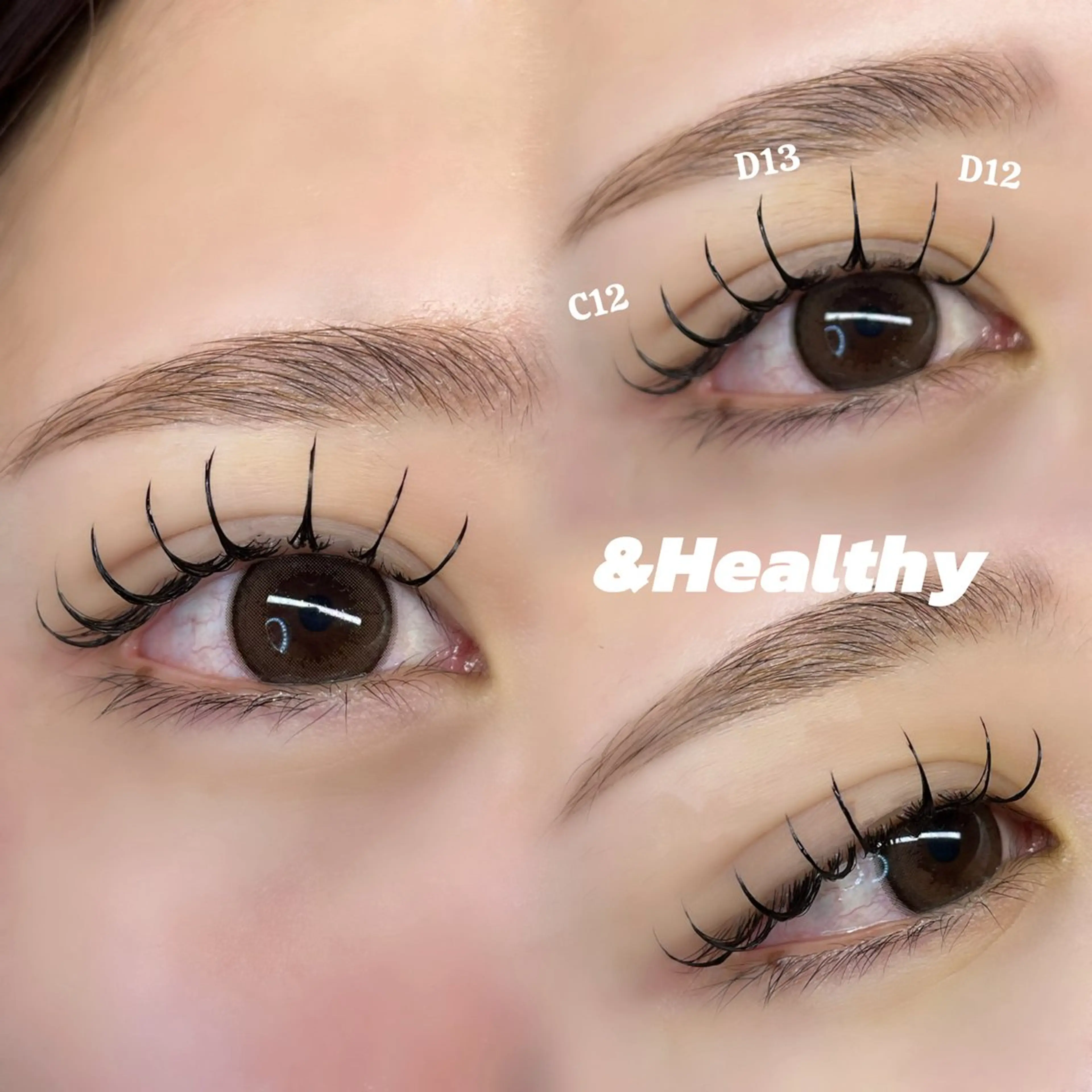 マツエク・マツパ マツエク Mell Yuuna ♡パリエク /束感のマツエク・マツパデザイン