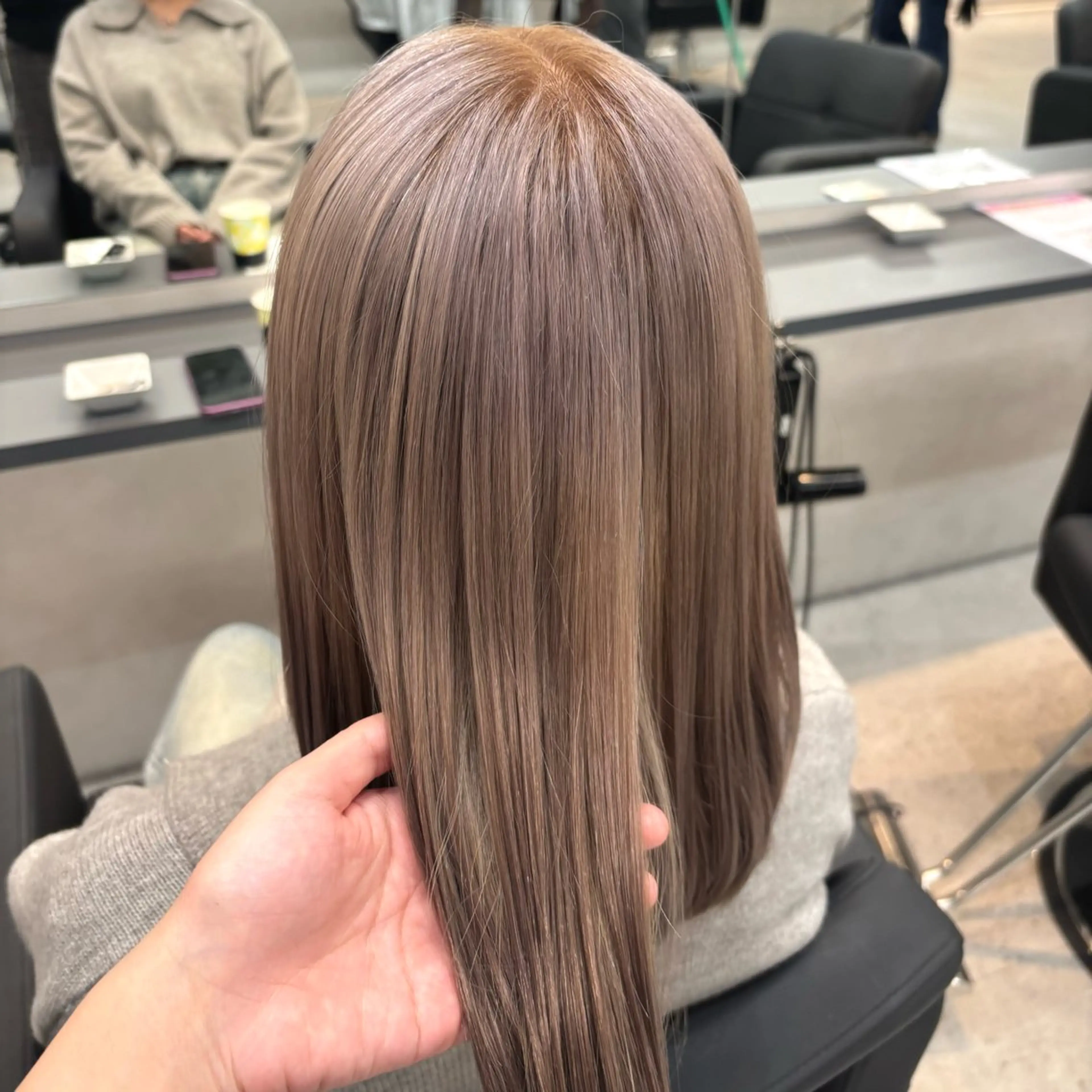 カラー ヘアカラー チサト🍨/仙台 /縮毛矯正🫧カラーのヘアスタイル