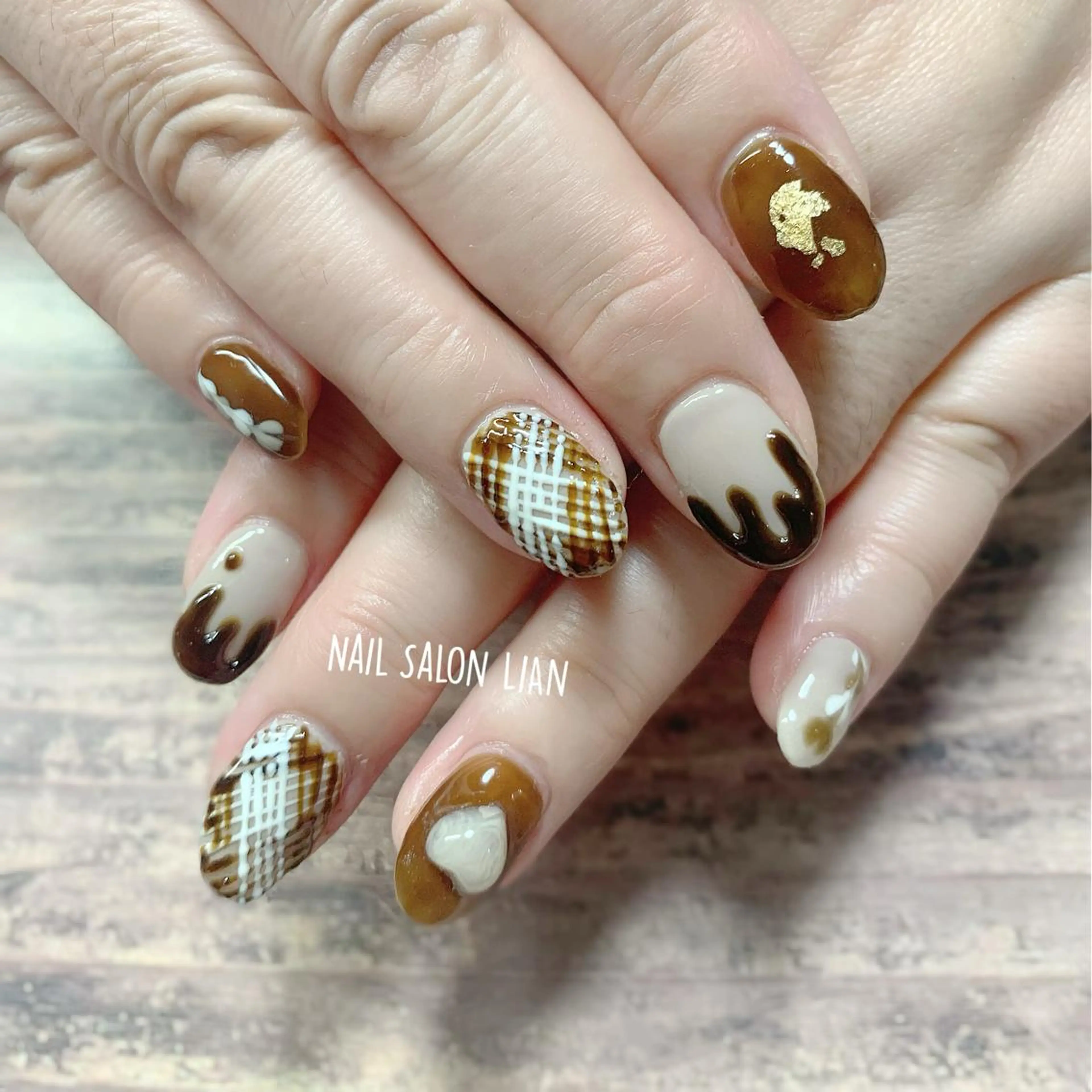 ネイル ハンドネイル NailSalon LiAnのネイルデザイン