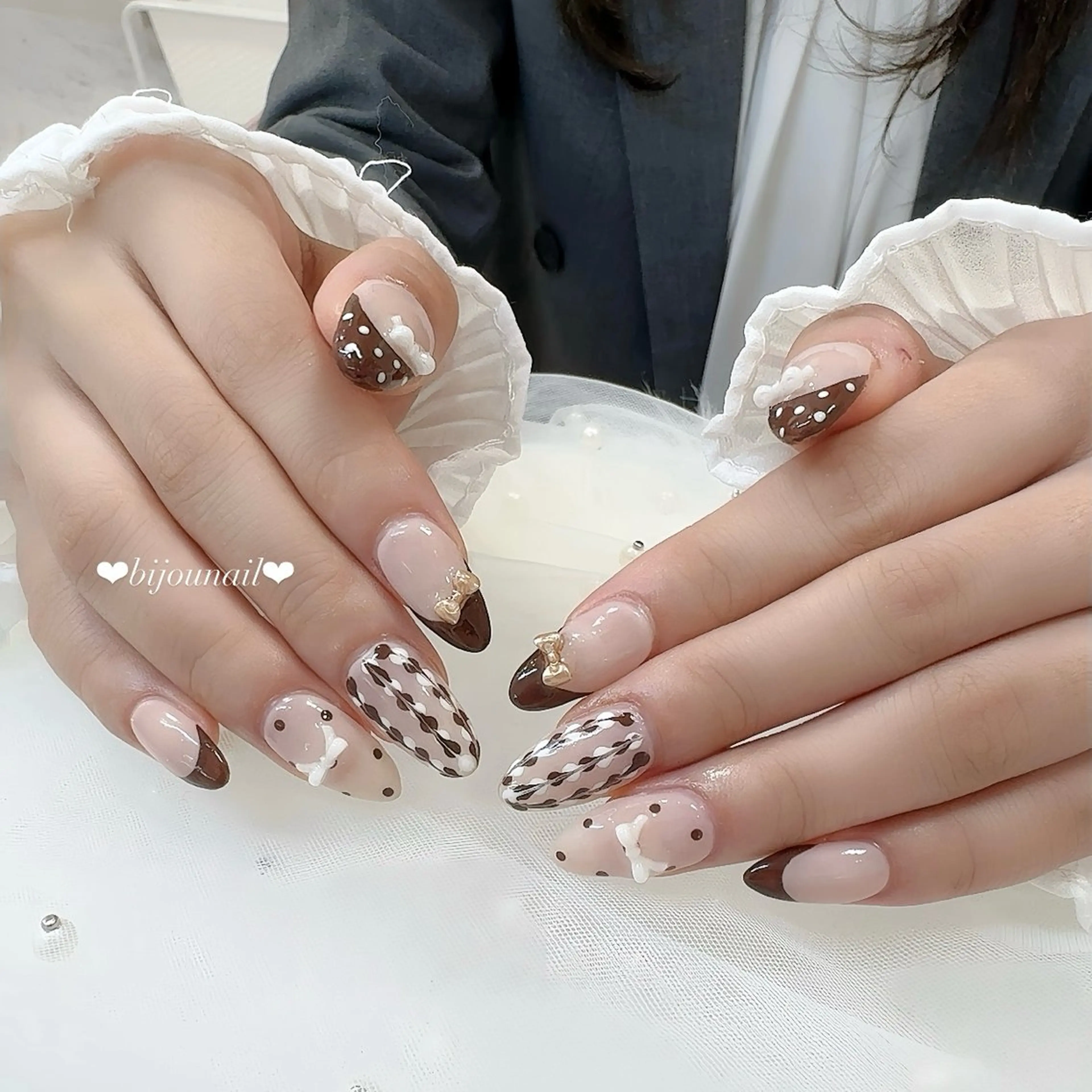 ネイル ハンドネイル bijou nailのネイルデザイン