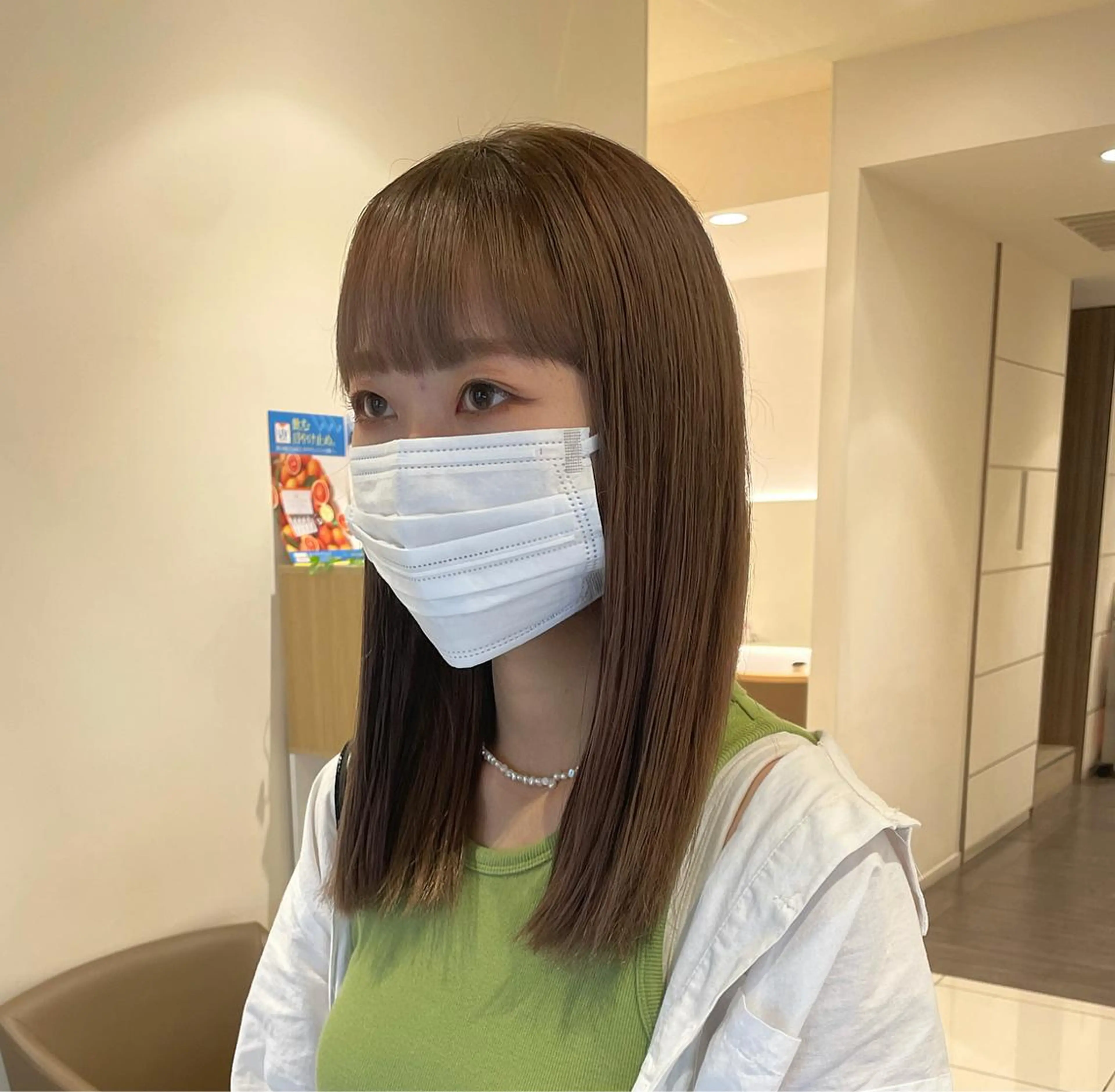 セミロング カラー THE SALONS 渋谷246店所属・HCA studioのヘアスタイル