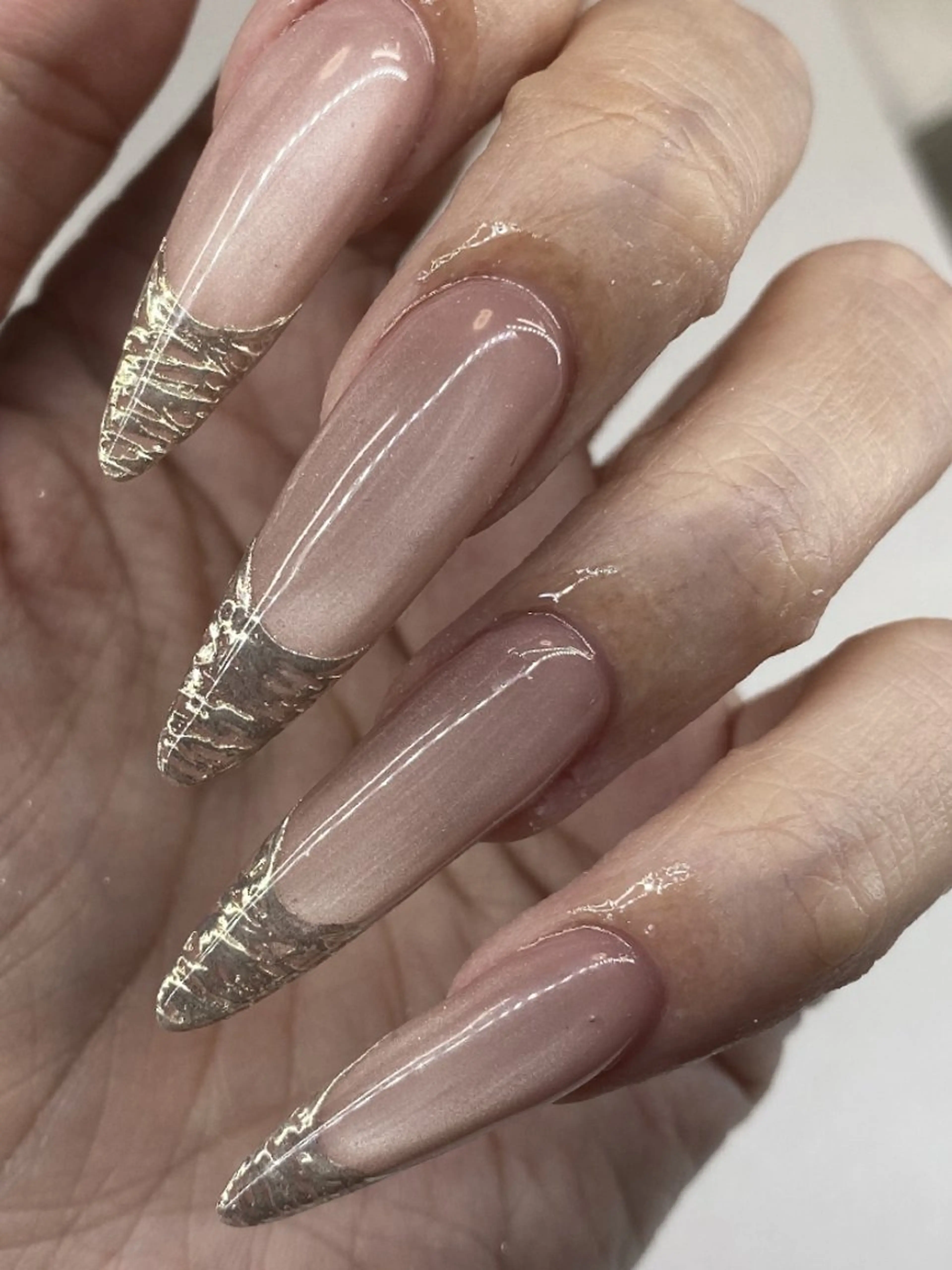 ネイル マグネットネイル ミラーネイル My Nail所属・My Nail Yukaのネイルデザイン