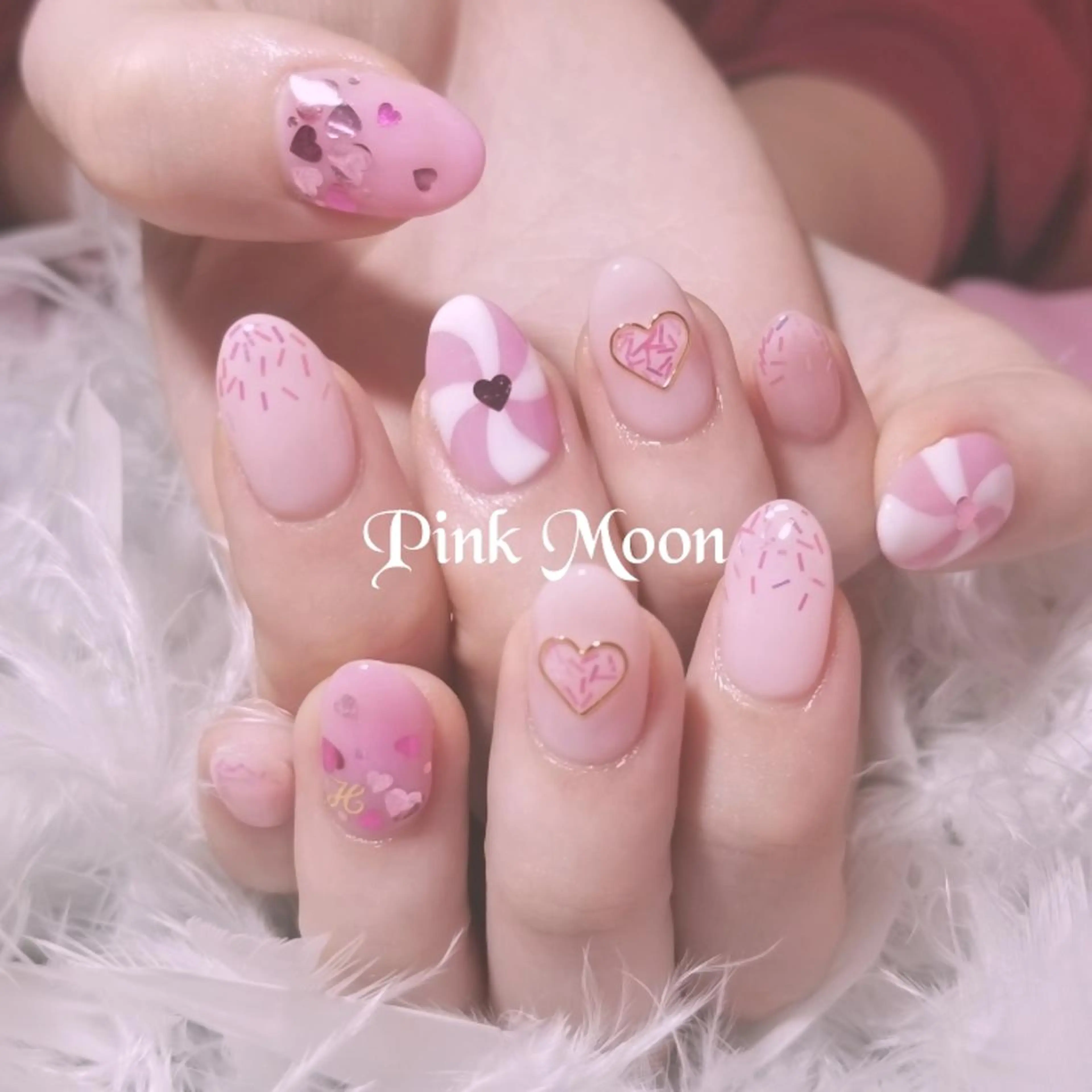 ネイル その他(ネイル) PinkMoon Nozomiのネイルデザイン