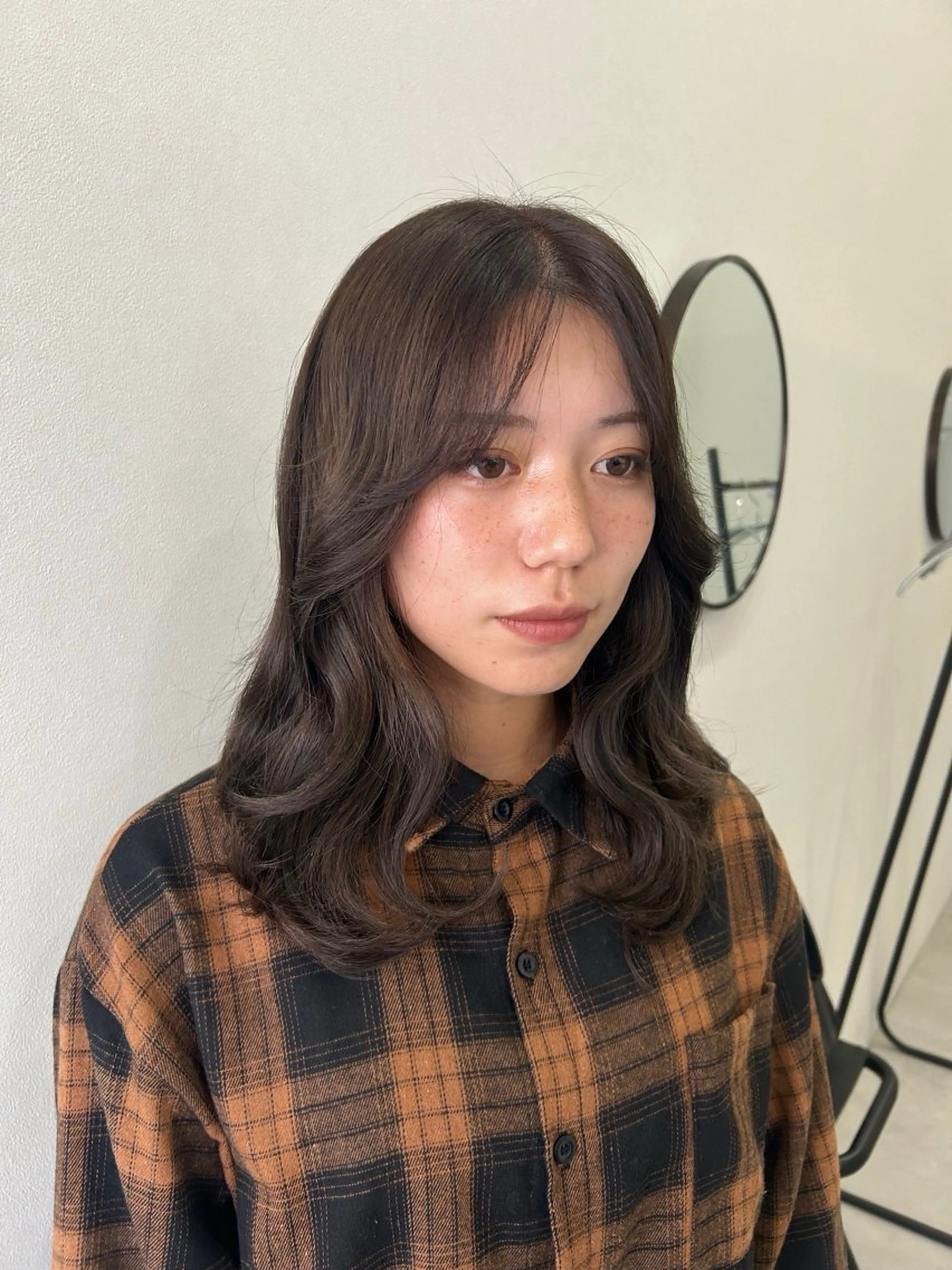カラー ブラウンカラー ジャスミン 🧿のヘアスタイル