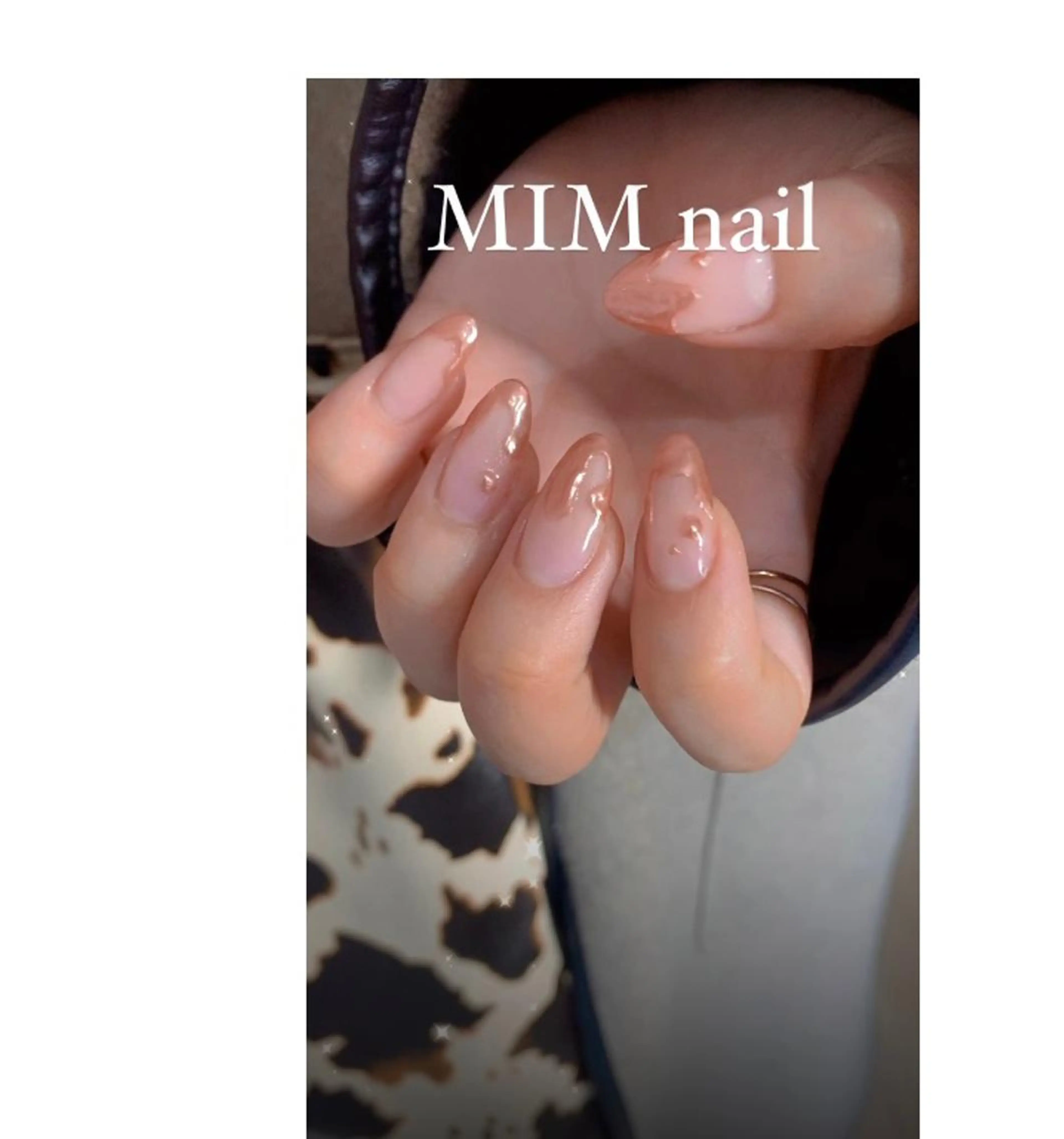 ネイル ミラーネイル ニュアンスネイル *･*MIMnail 1号店･*:･*のネイルデザイン