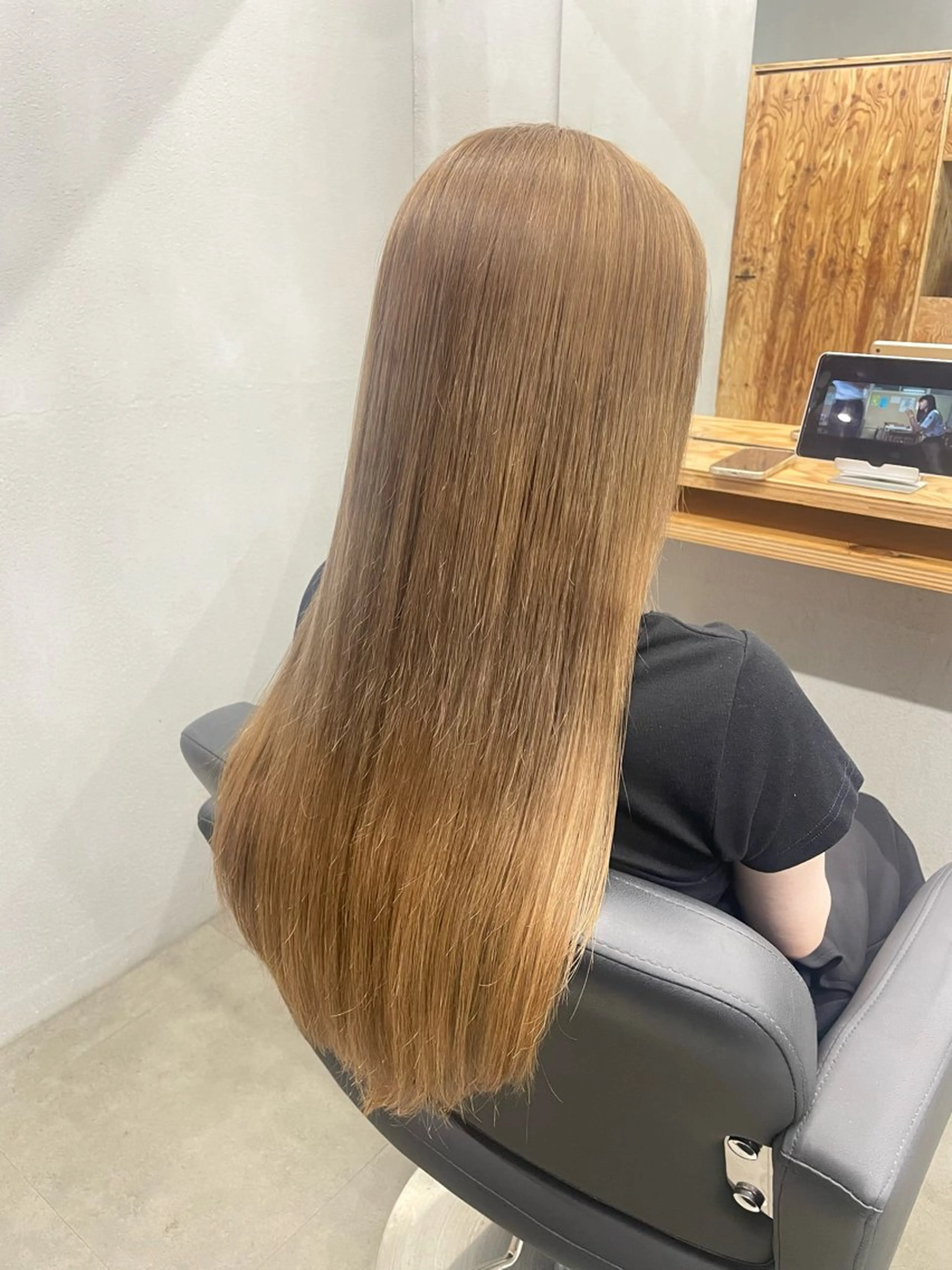 ロング カット ヘアカラー トリートメント ひより ／Nのヘアスタイル