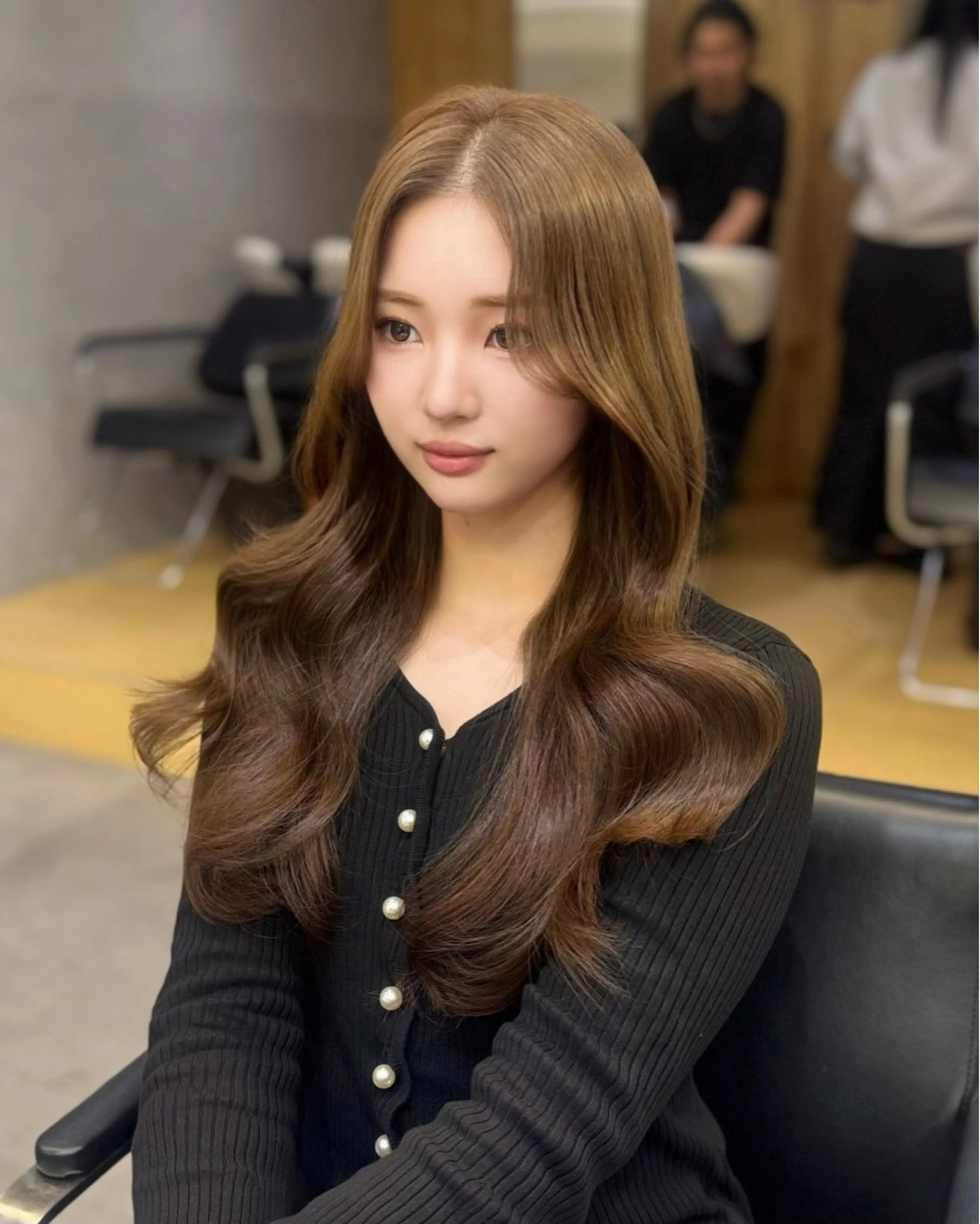 ロング カラー 宮本 優のヘアスタイル