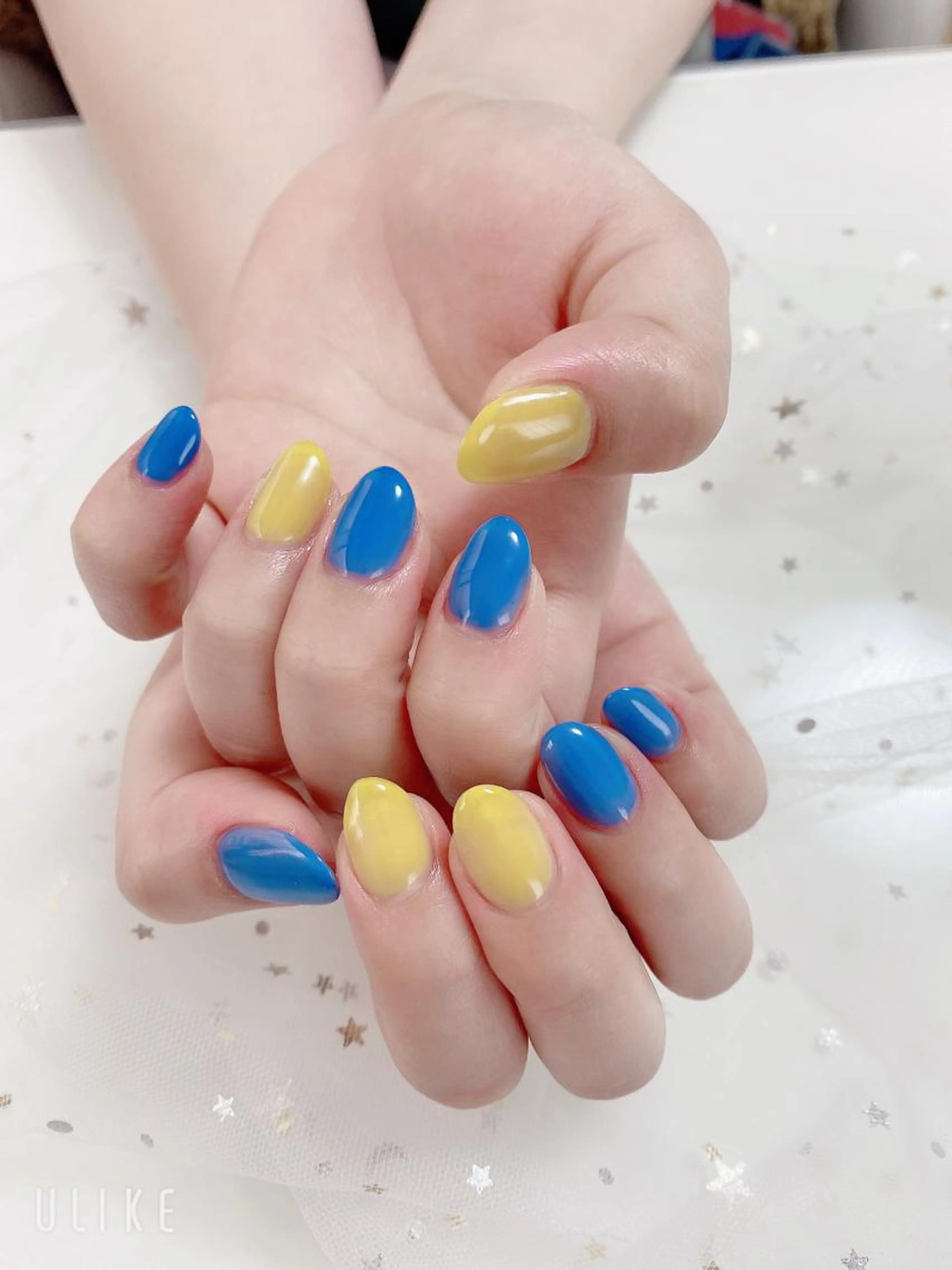 マニキュアネイルの写真