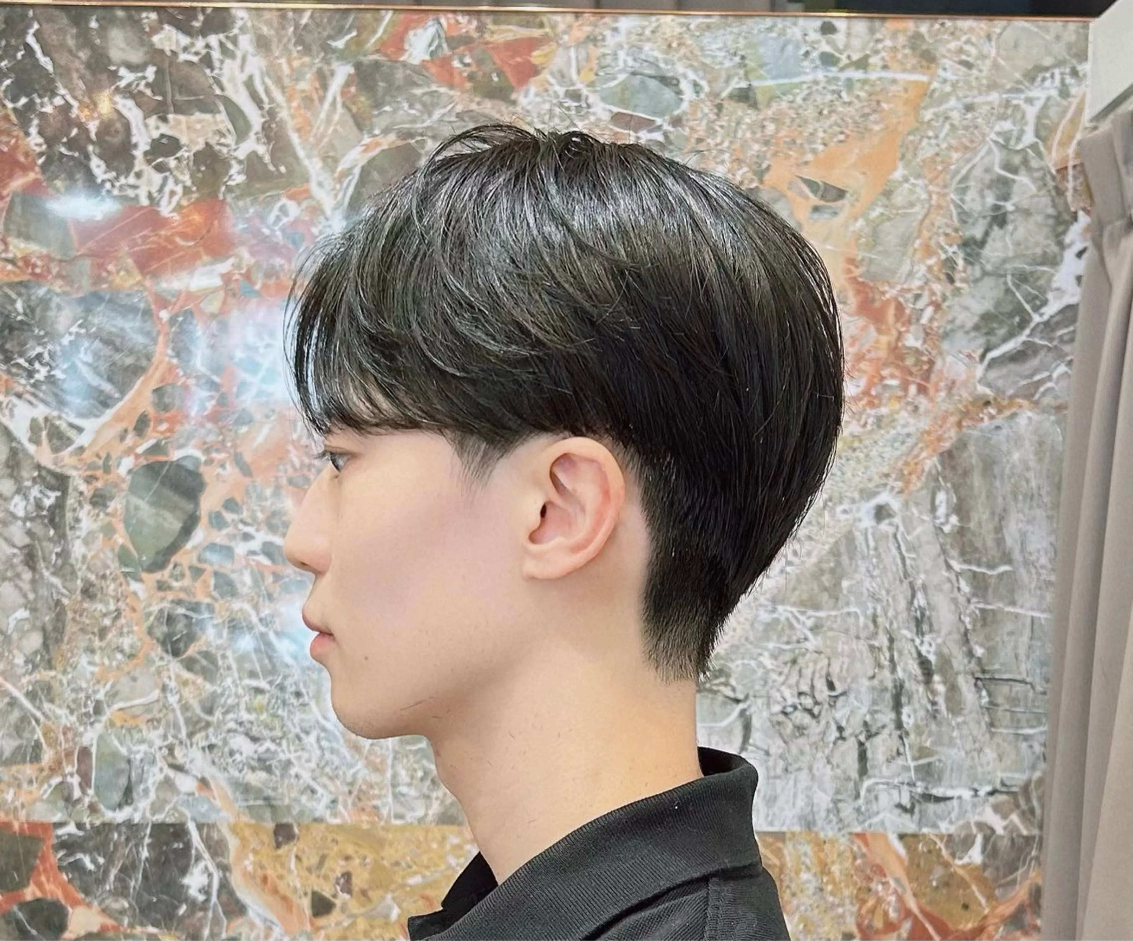 ショート メンズ calna by ELMO  上ノ井のヘアスタイル