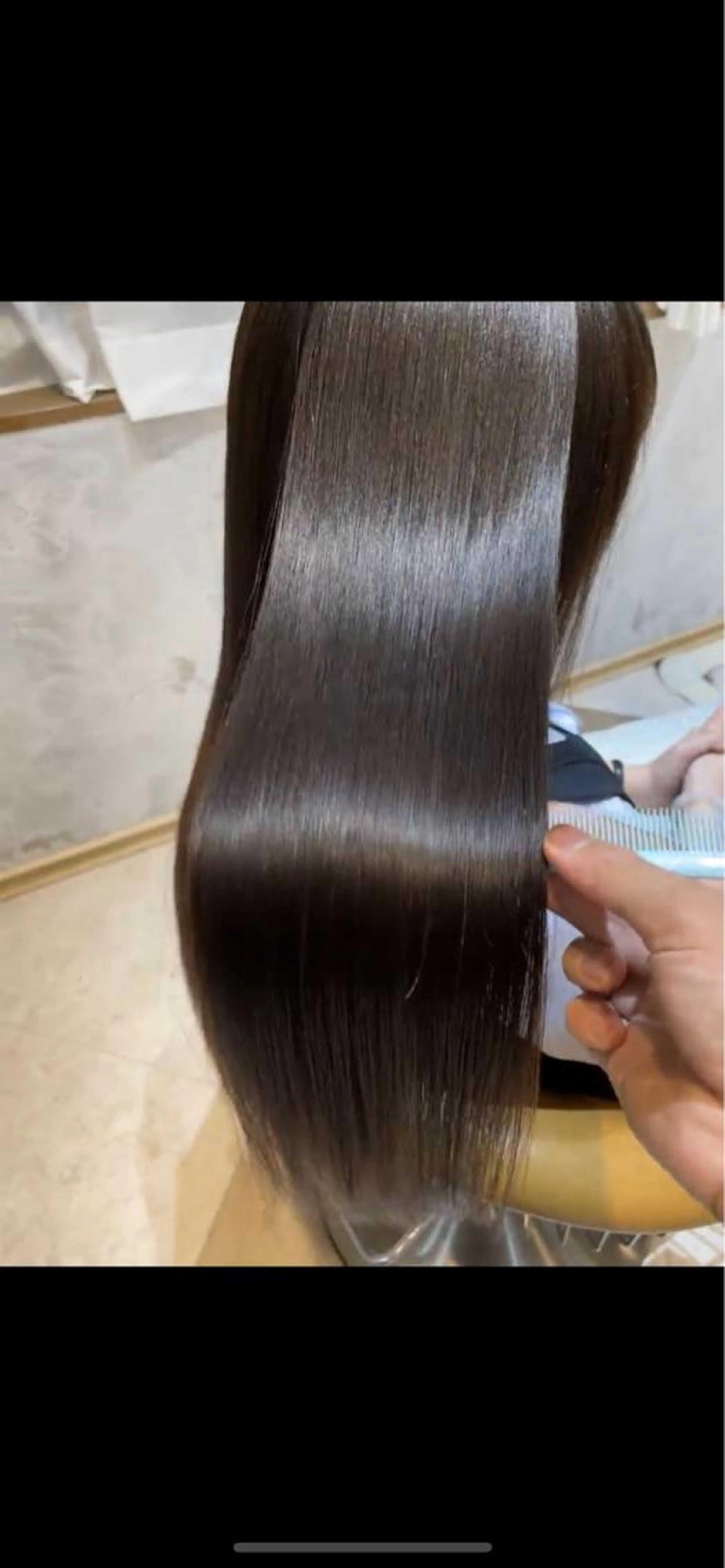 【12月限定🎄🌟】縮毛矯正＋髪質改善トリートメント💖の写真