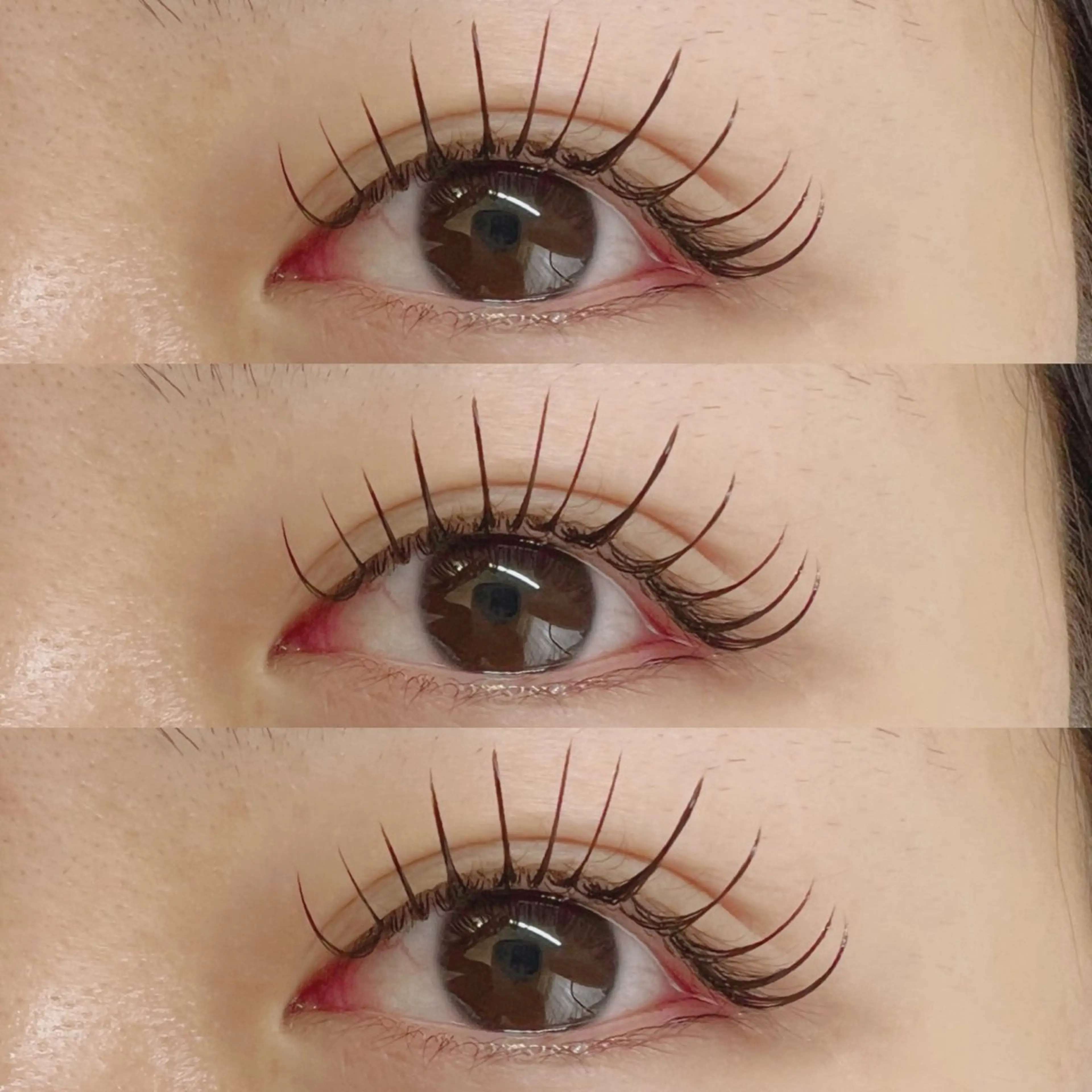 マツエク・マツパ アップワードラッシュ Baby step.のマツエク・マツパデザイン