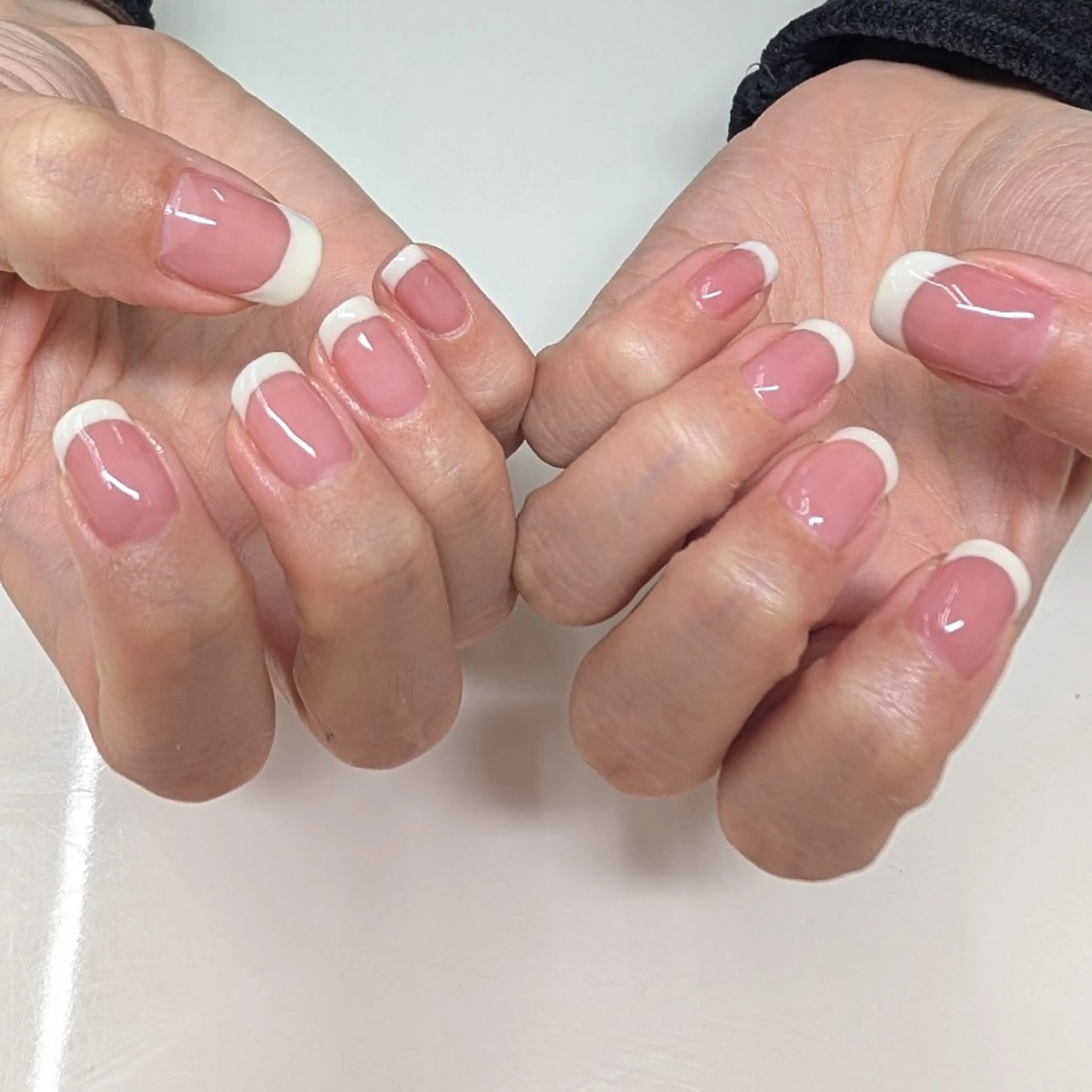 ネイル フレンチネイル ハンドネイル ネイルサロン Amie　〜アミ〜所属・ᑎᗩIᒪ｜ᗰIᗰI｜ _५✍️Satou.のネイルデザイン