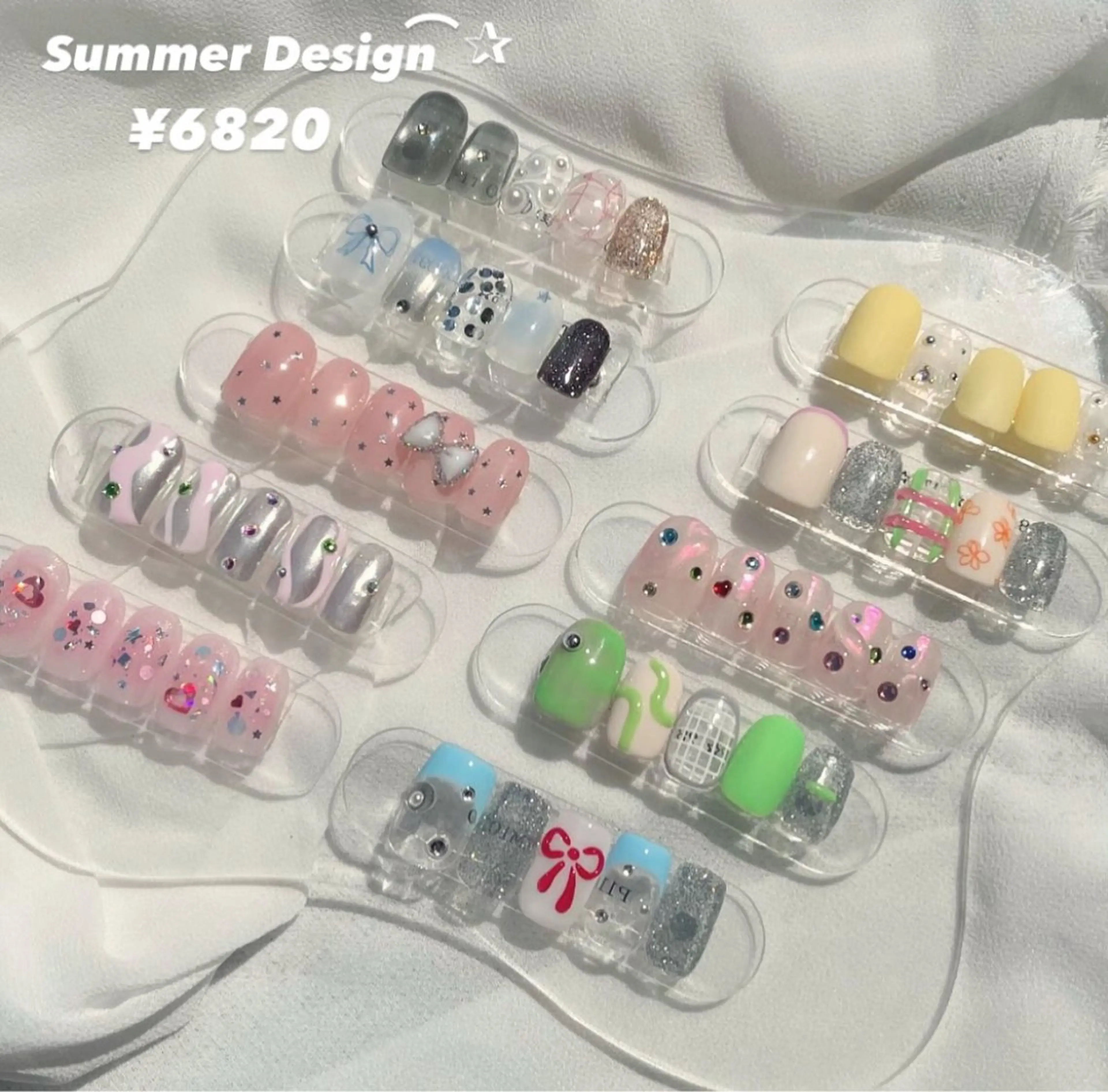 ネイル ハンドネイル ネイルサロン　SLASH所属・Aki ୨୧のネイルデザイン