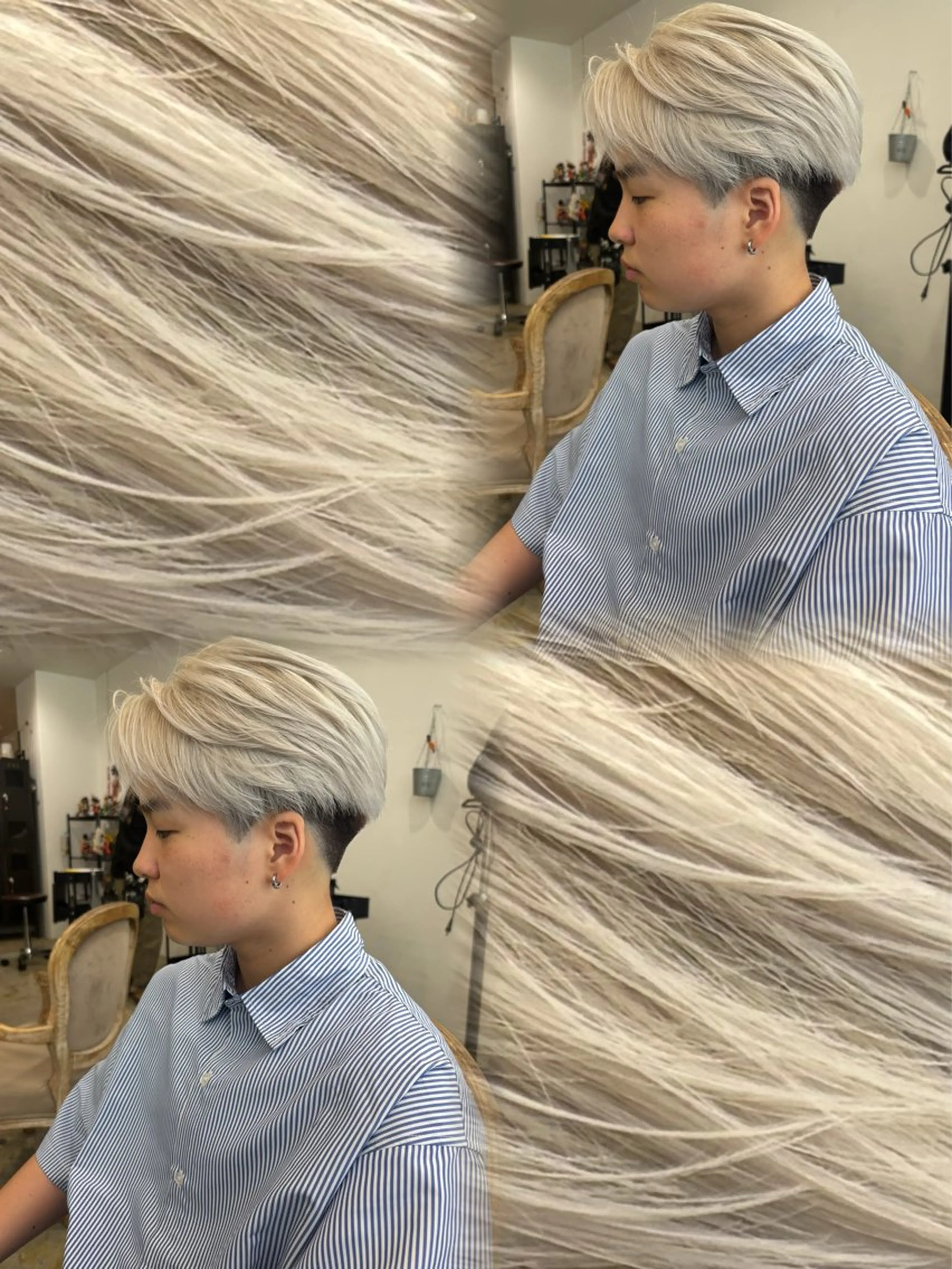 カラー メンズ ヘアカラー 川畑悠真 /メンズ縮毛矯正特化のヘアスタイル