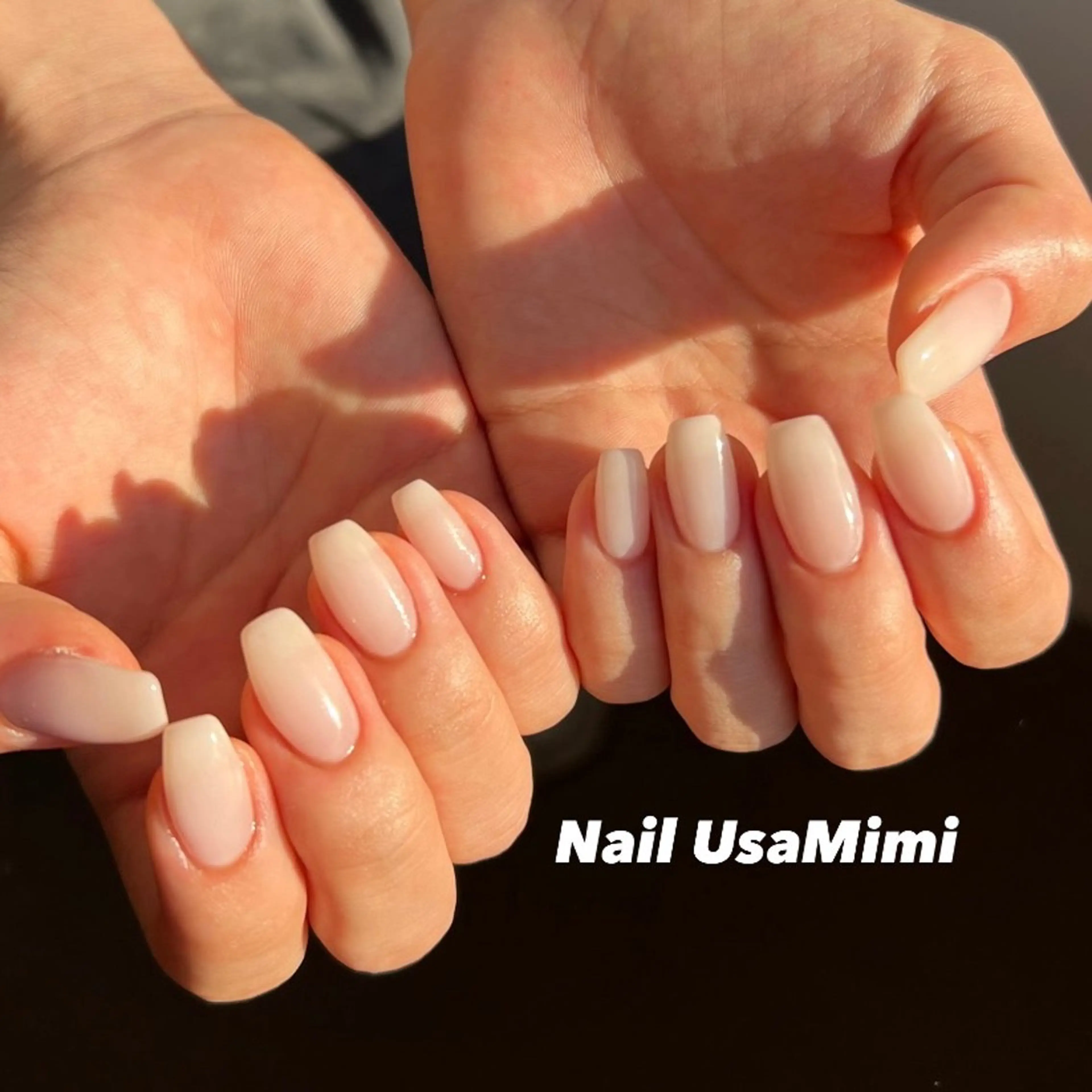 ネイル フットネイル ジェルネイル マグネットネイル 持ち込み ニュアンスネイル 本町ネイルNail UsaMimiのネイルデザイン