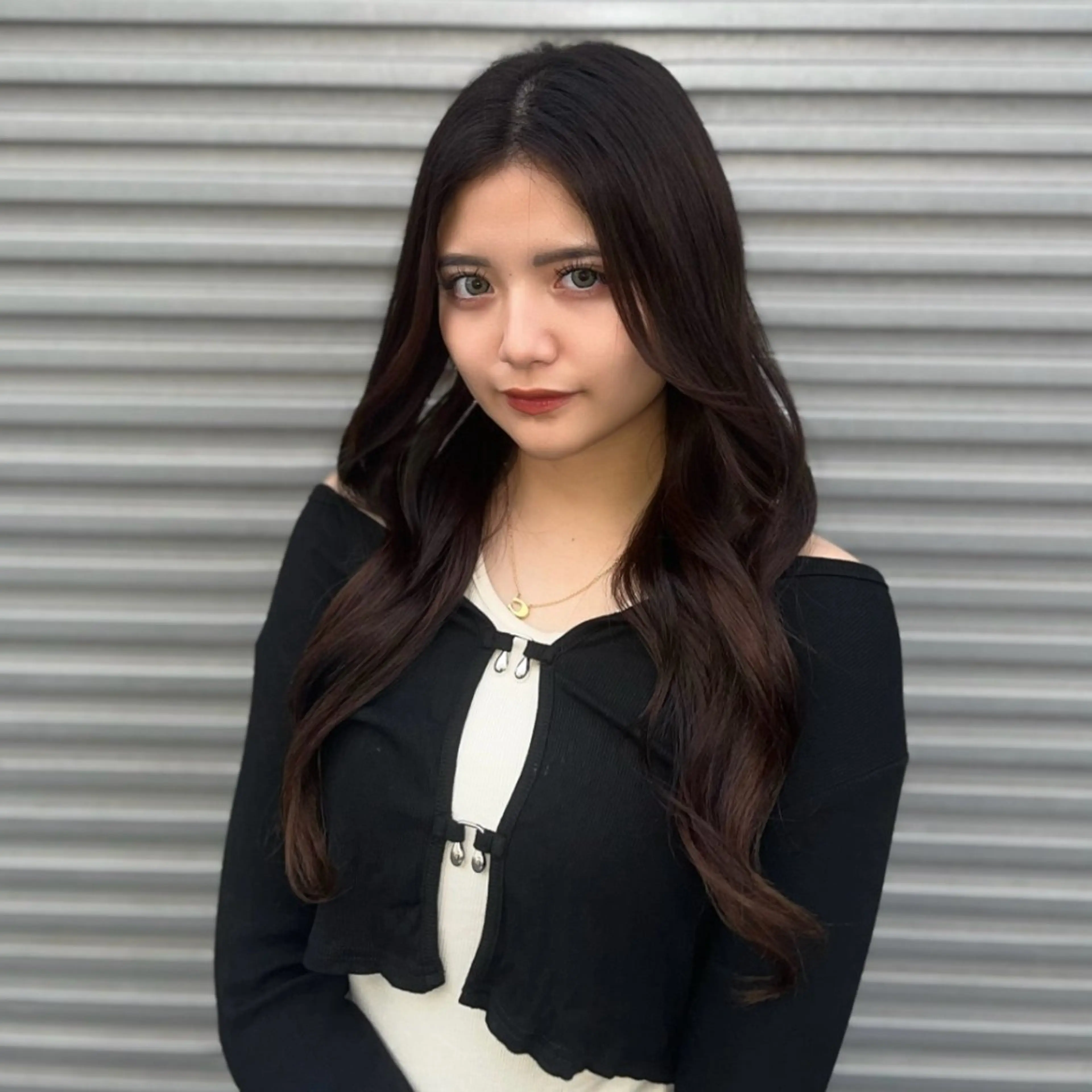 ロング カラー カット ヘアカラー トリートメント ベージュカラー⌇ くびれヘア.𐙚心音のヘアスタイル