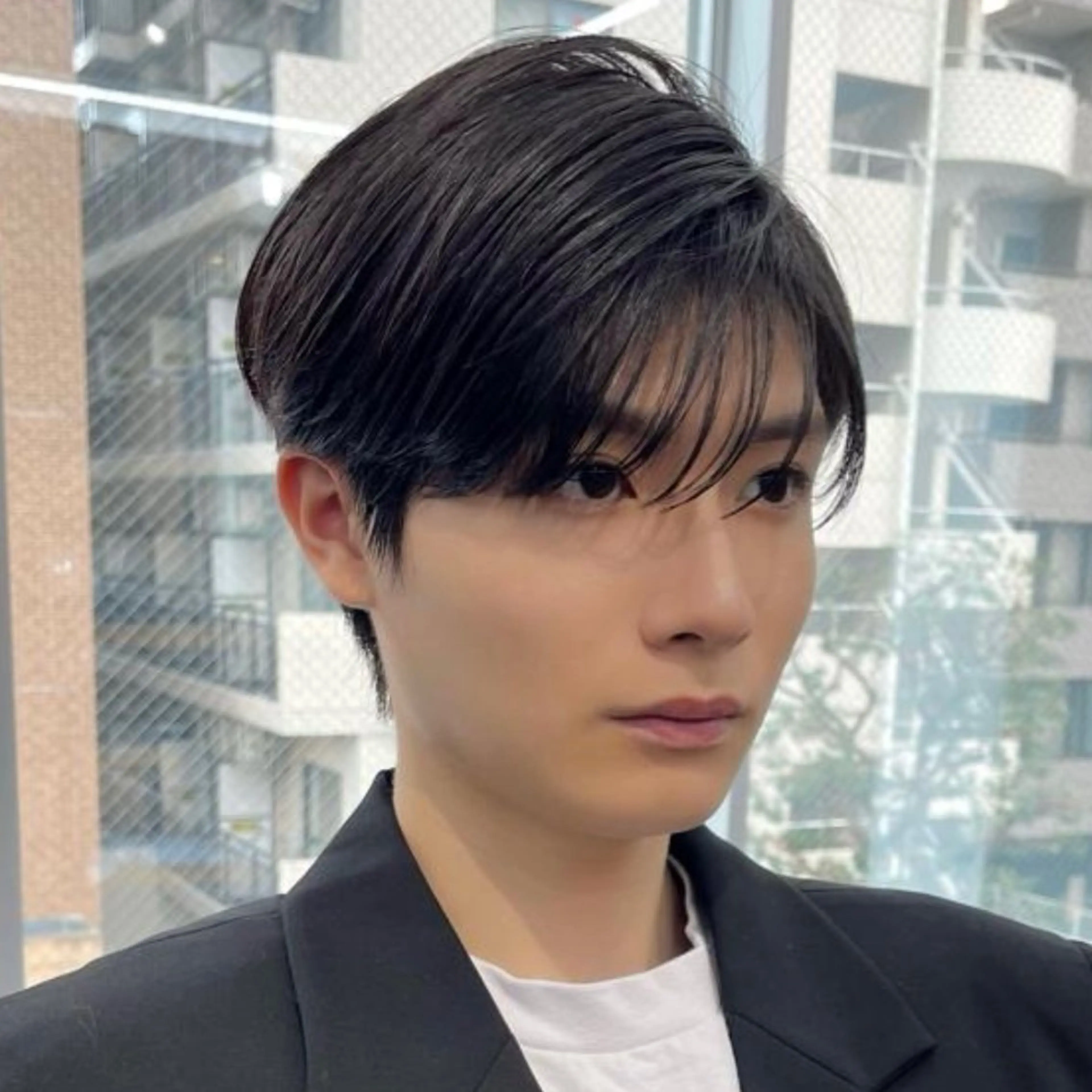 メンズ アイブロウ 🤎ベージュカラー 🐶メンズパーマのヘアスタイル