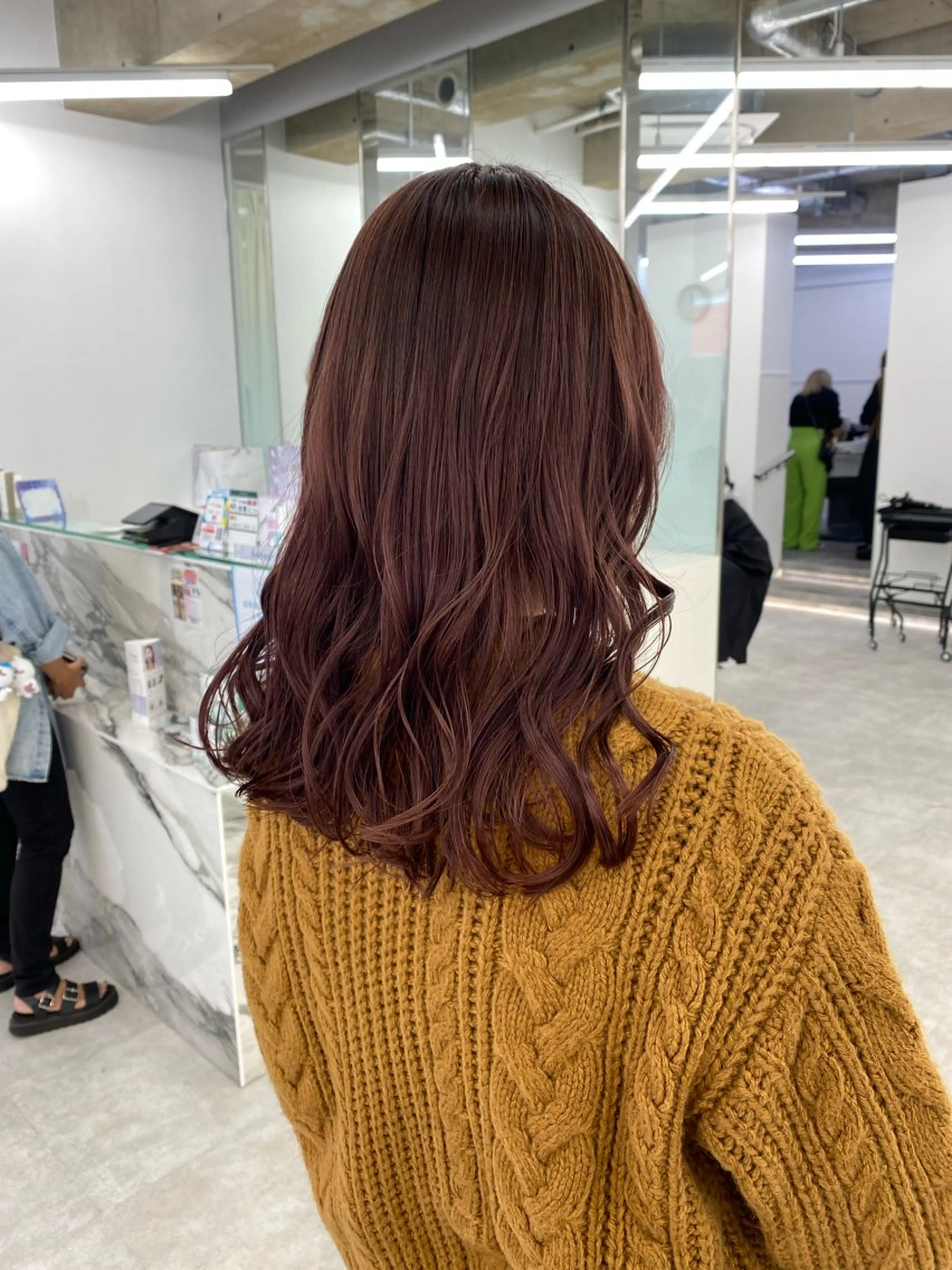 セミロング カラー カット ヘアカラー トリートメント Brown 藤沢店のヘアスタイル
