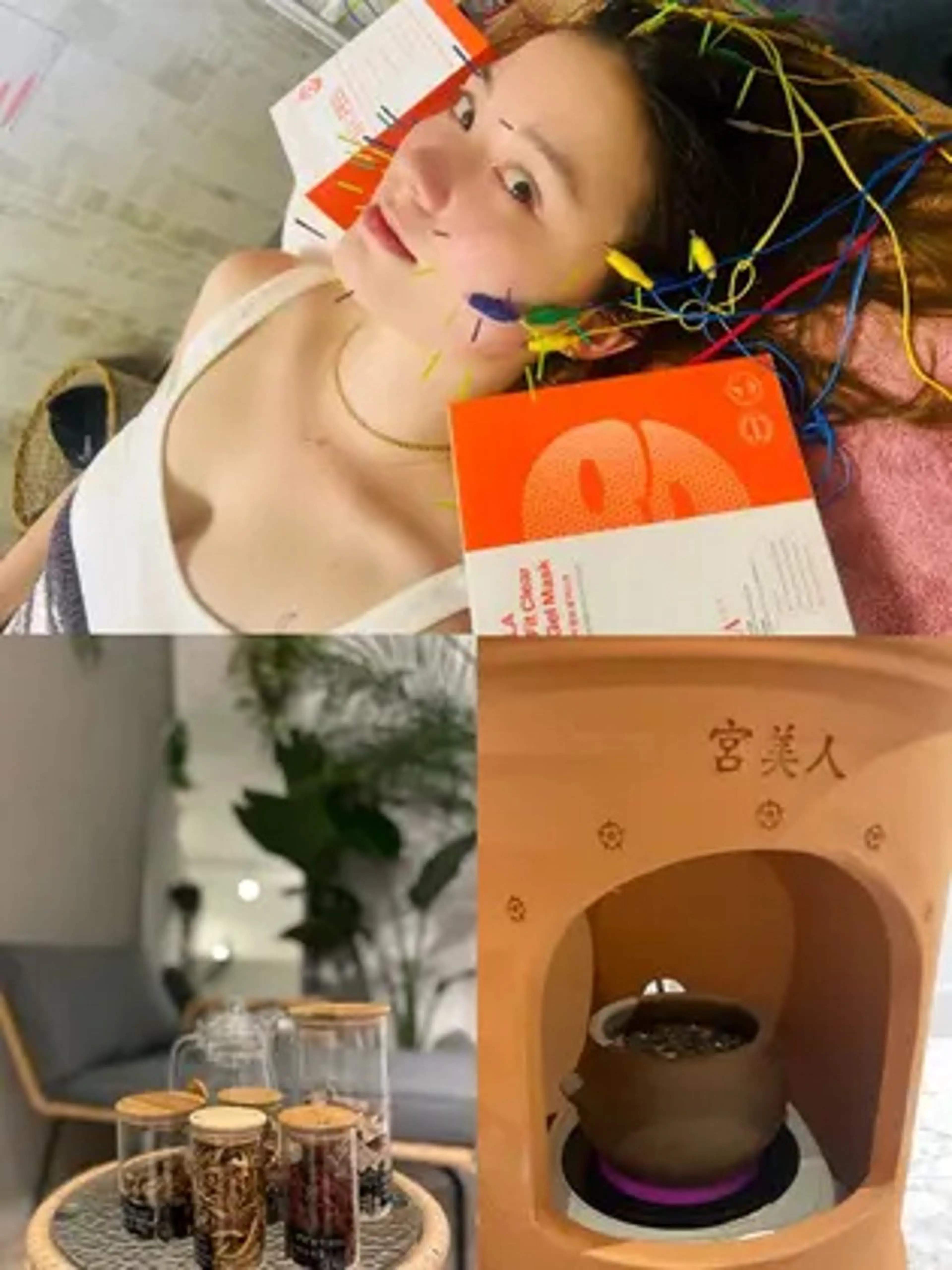 ✨人気No.3✨【🇰🇷黄土よもぎ蒸し×ララピール+頭皮鍼orコラーゲンパック】温活♨️うる艶お肌💆♀️✨の写真