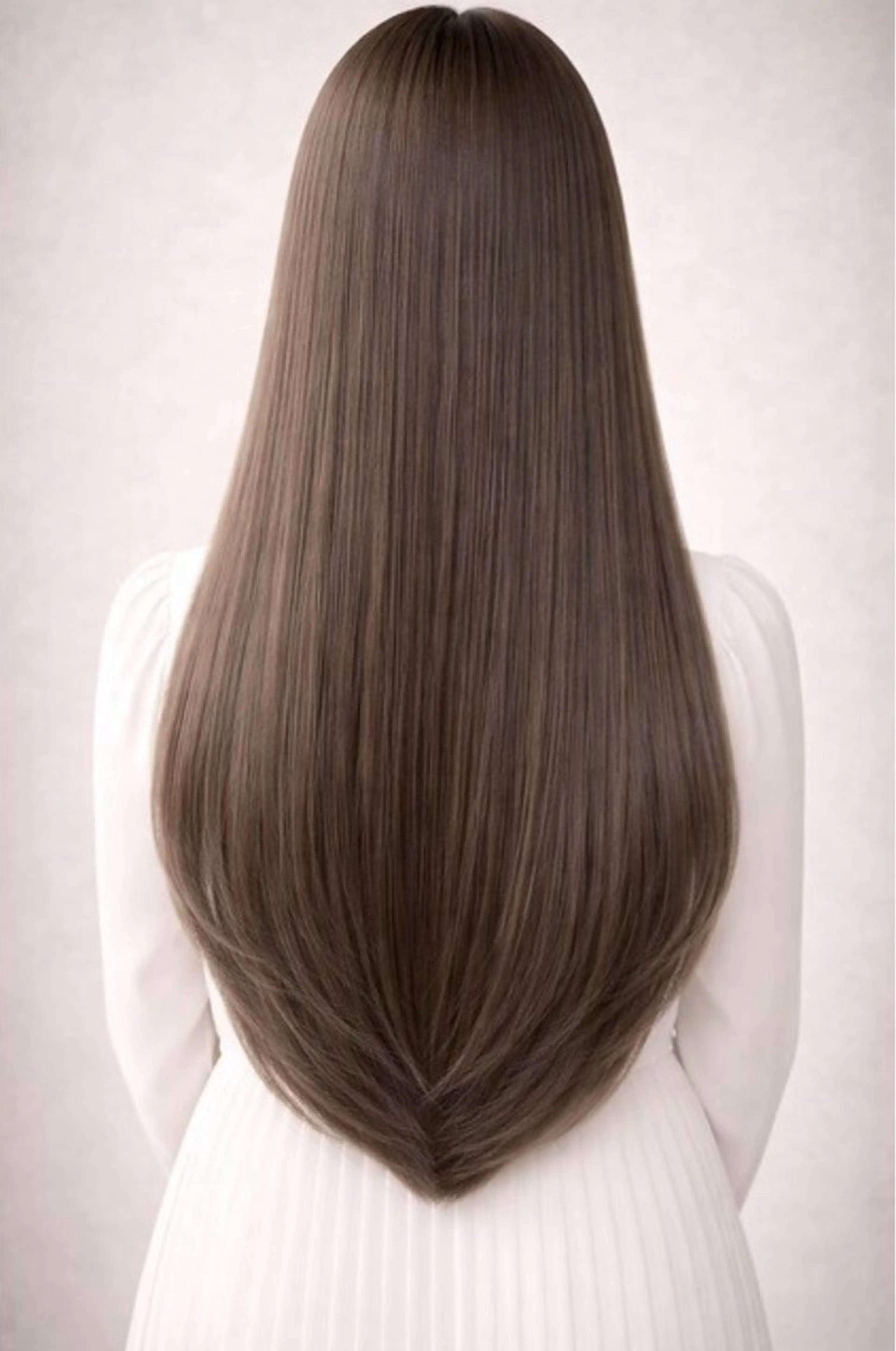 セミロング カラー カット 縮毛矯正 トリートメント NUJAR所属・透明感／髪質改善 ／ NUJAR／りかのヘアスタイル