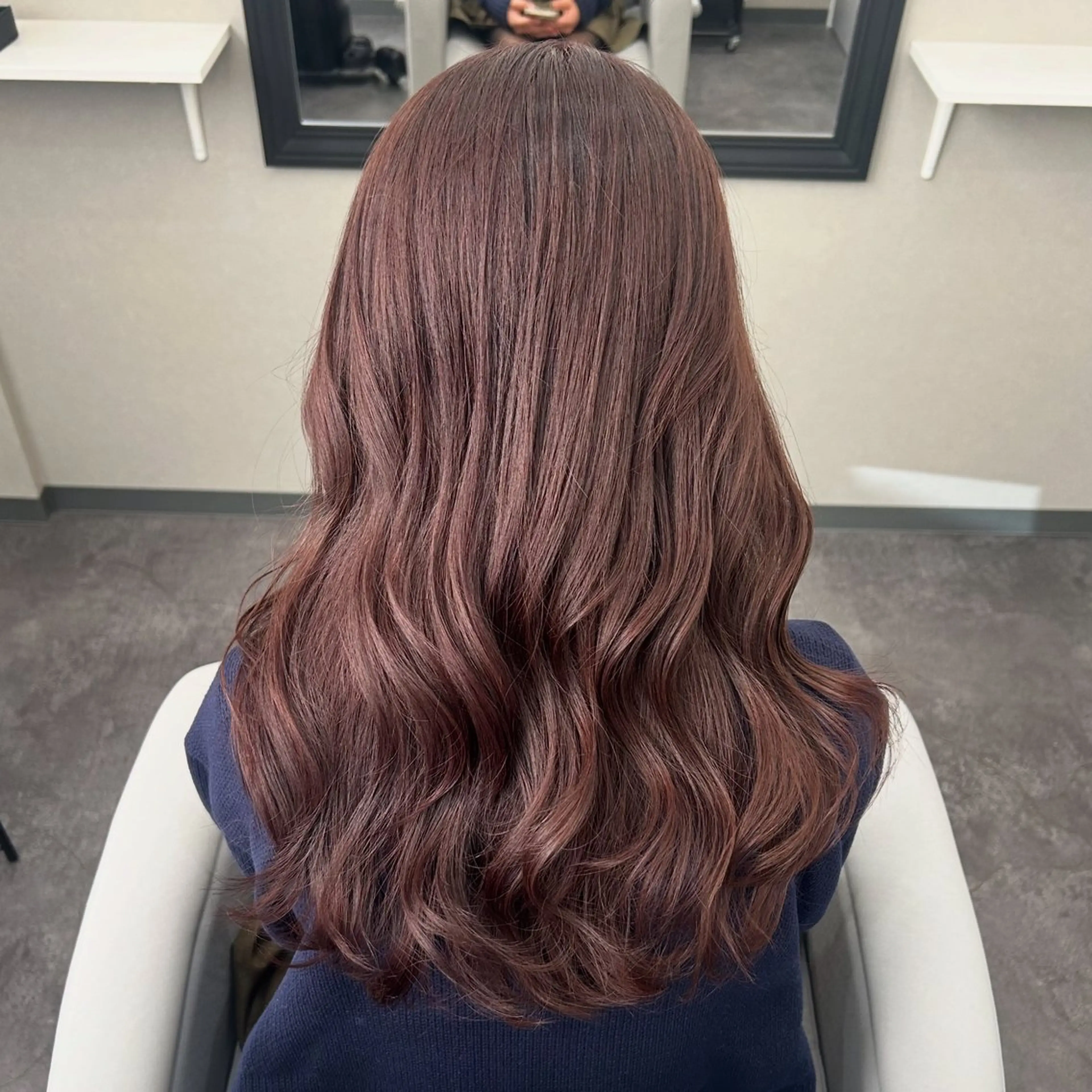 カラー ブリーチ ラベンダーカラー ブリーチなしカラー ピンクカラー ピンクラベンダー ヘアカラー トリートメント フリーシャ所属・マンツーマン美容師 💎MAHIROのヘアスタイル